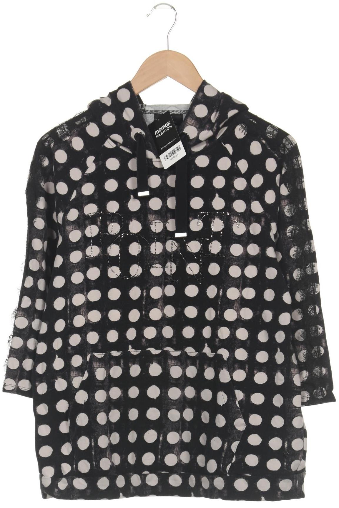 

monari Damen Kapuzenpullover, schwarz, Gr. 44
