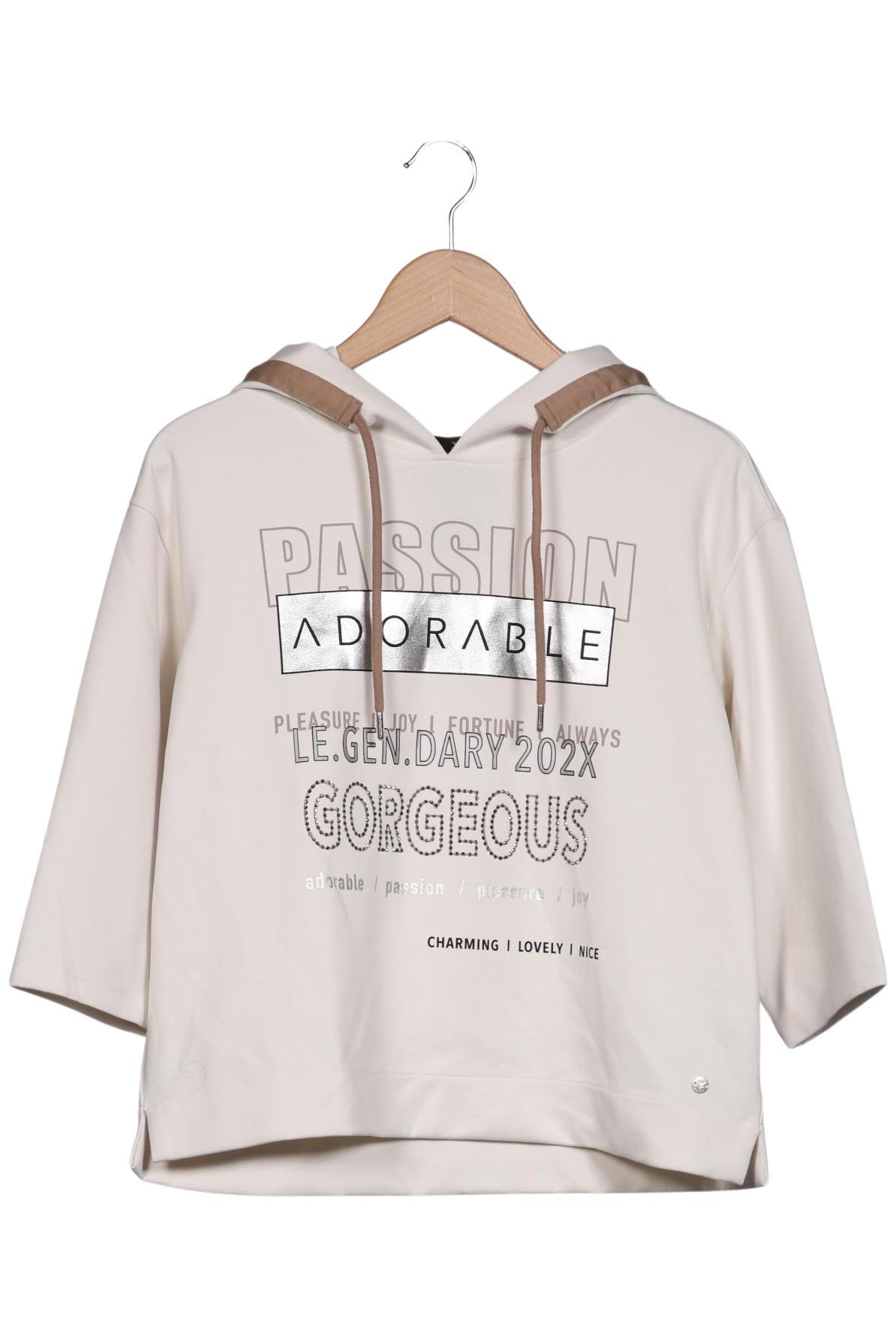 

monari Damen Kapuzenpullover, beige, Gr. 38