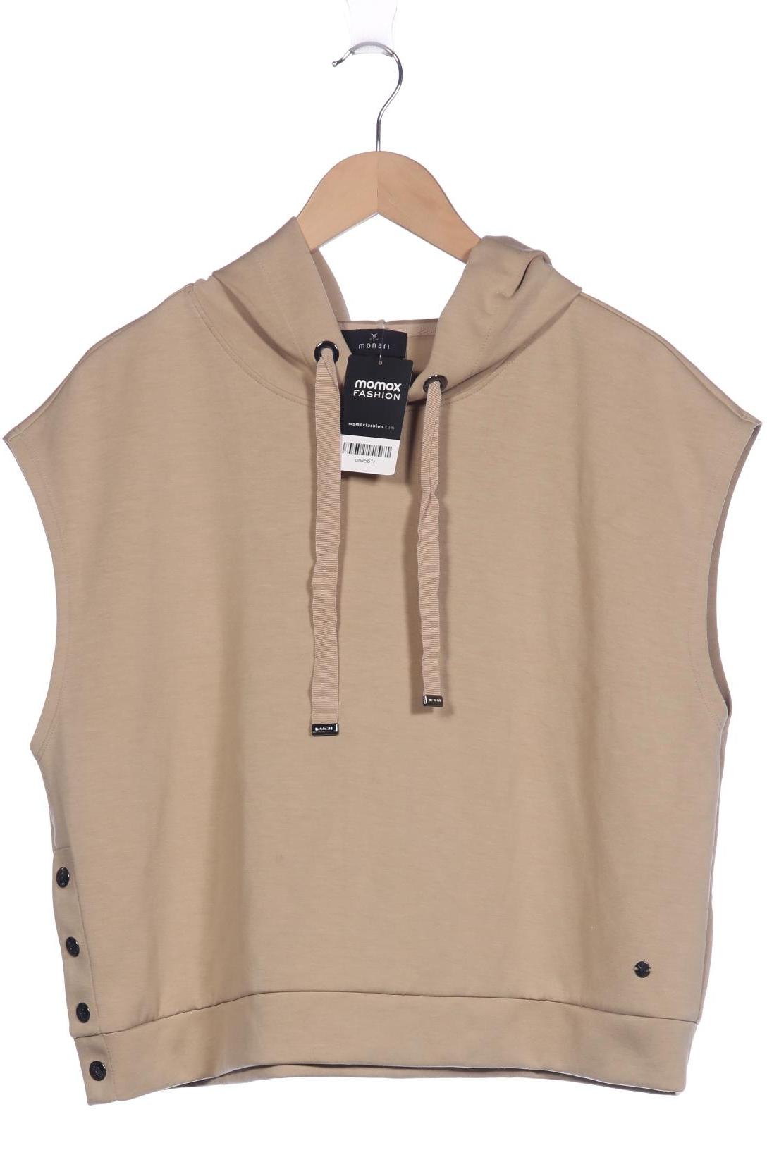 

monari Damen Kapuzenpullover, beige, Gr. 40