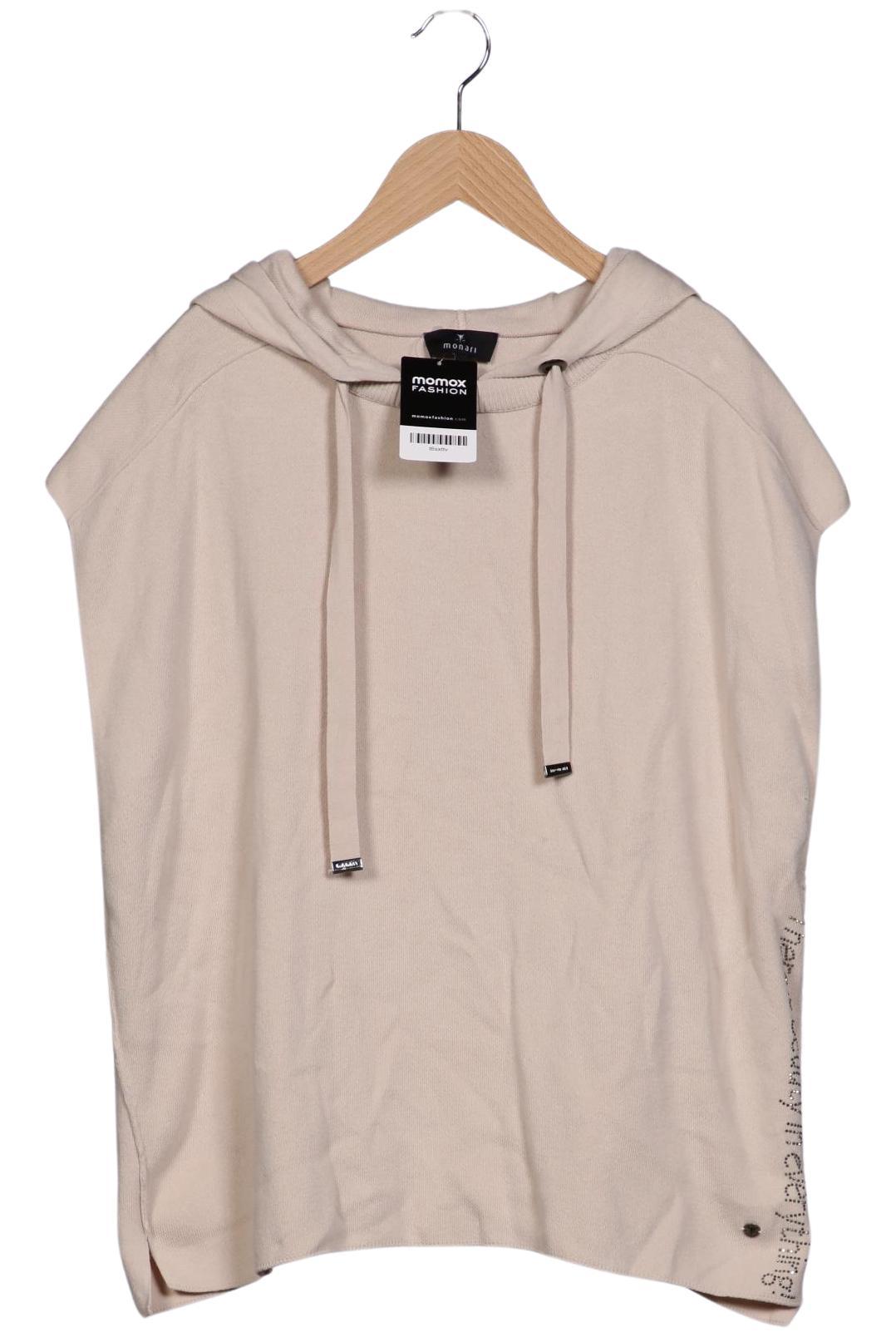 

monari Damen Kapuzenpullover, beige, Gr. 42