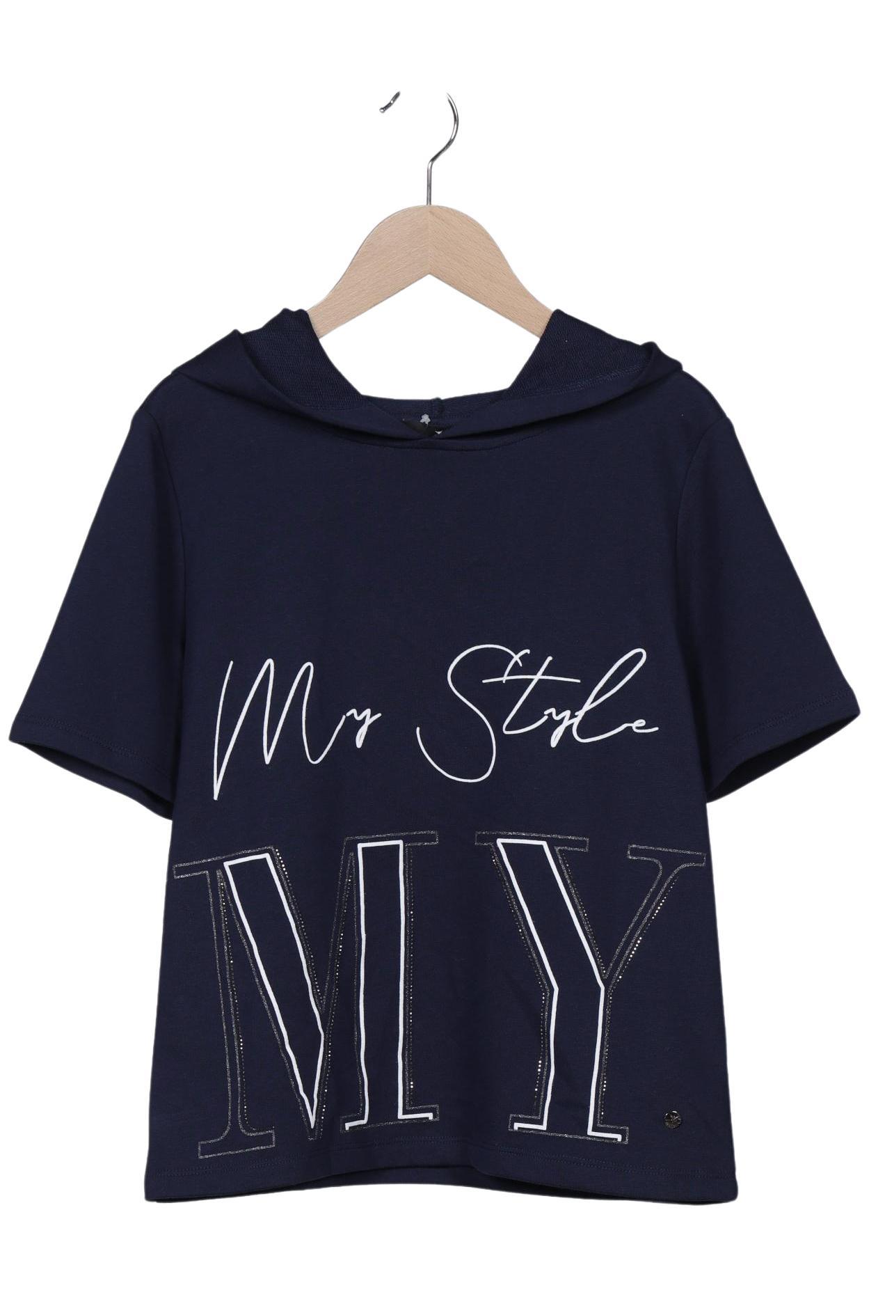 

monari Damen Kapuzenpullover, marineblau, Gr. 34