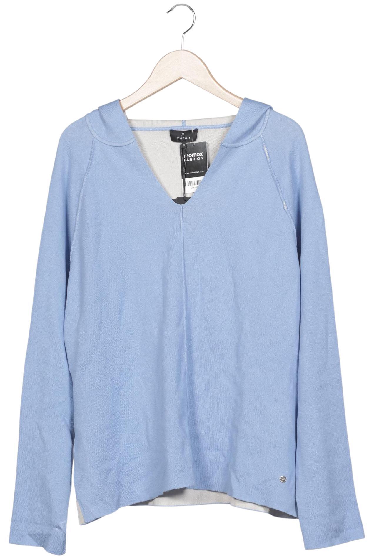 

monari Damen Kapuzenpullover, hellblau, Gr. 46