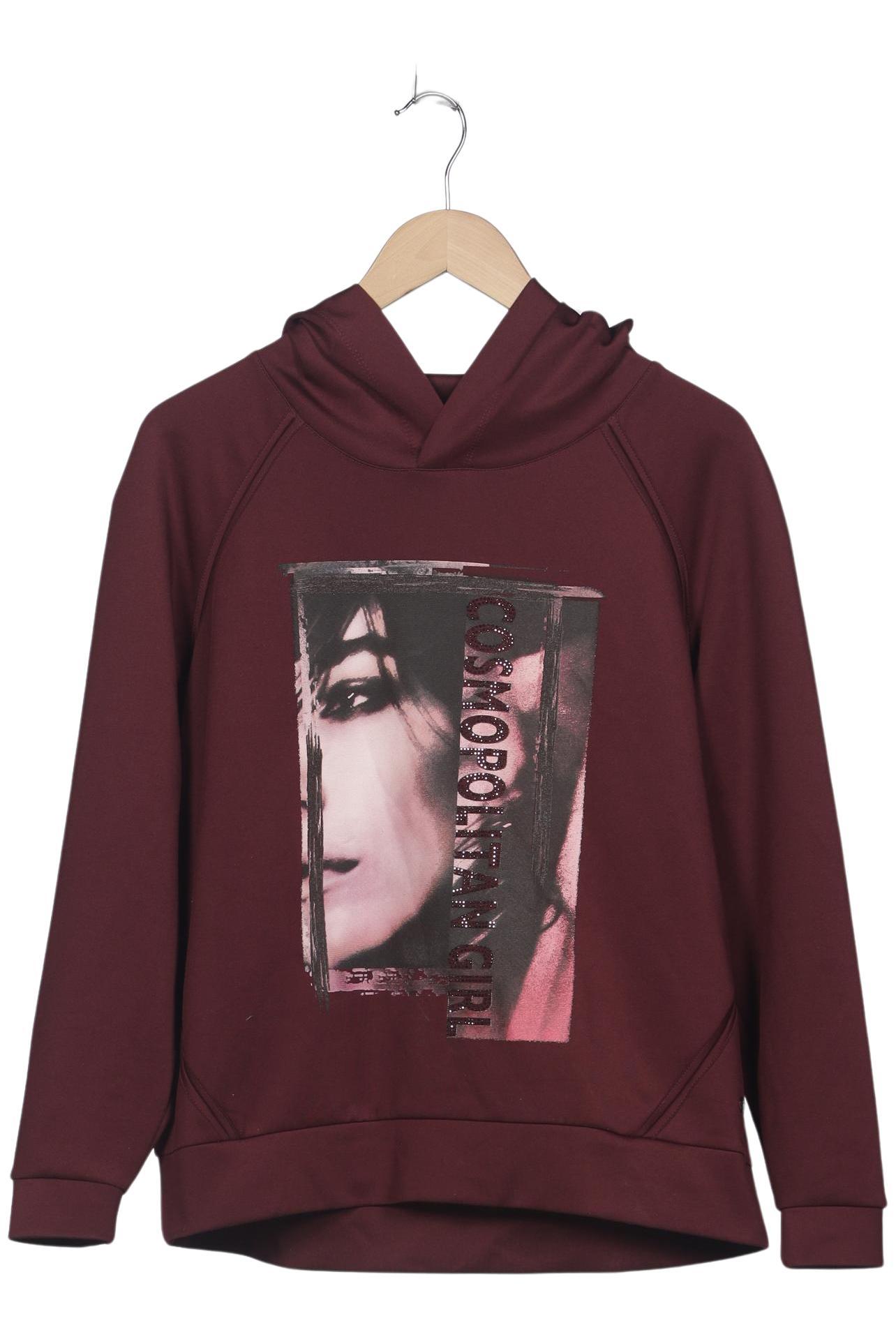 

monari Damen Kapuzenpullover, bordeaux, Gr. 34