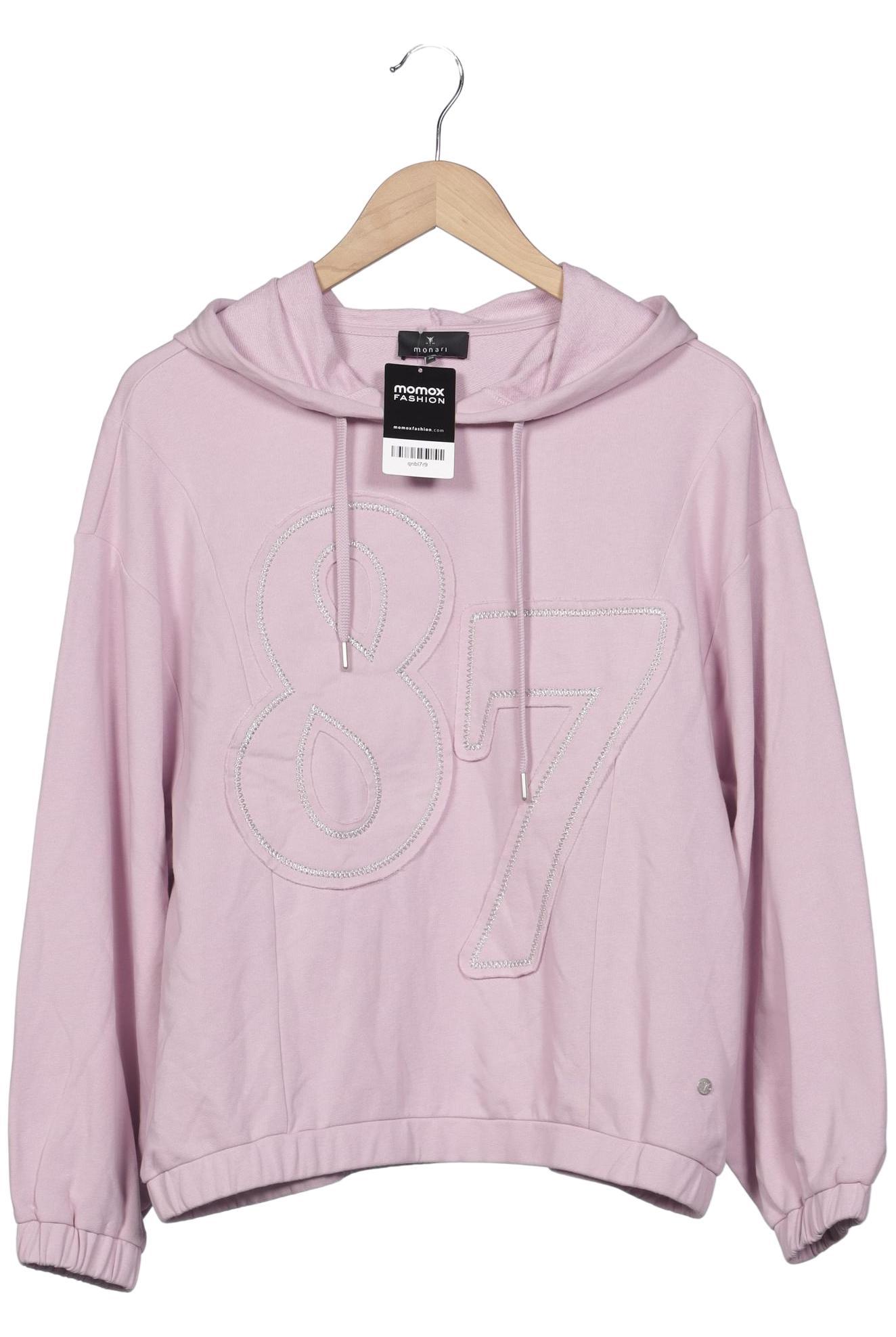 

monari Damen Kapuzenpullover, pink, Gr. 38