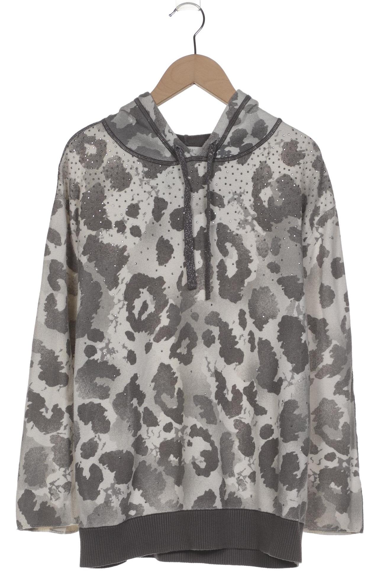 

monari Damen Kapuzenpullover, grau, Gr. 42