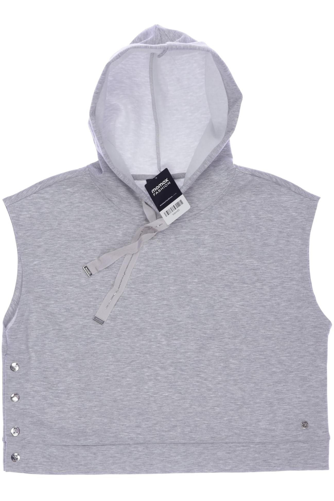 

monari Damen Kapuzenpullover, grau, Gr. 36