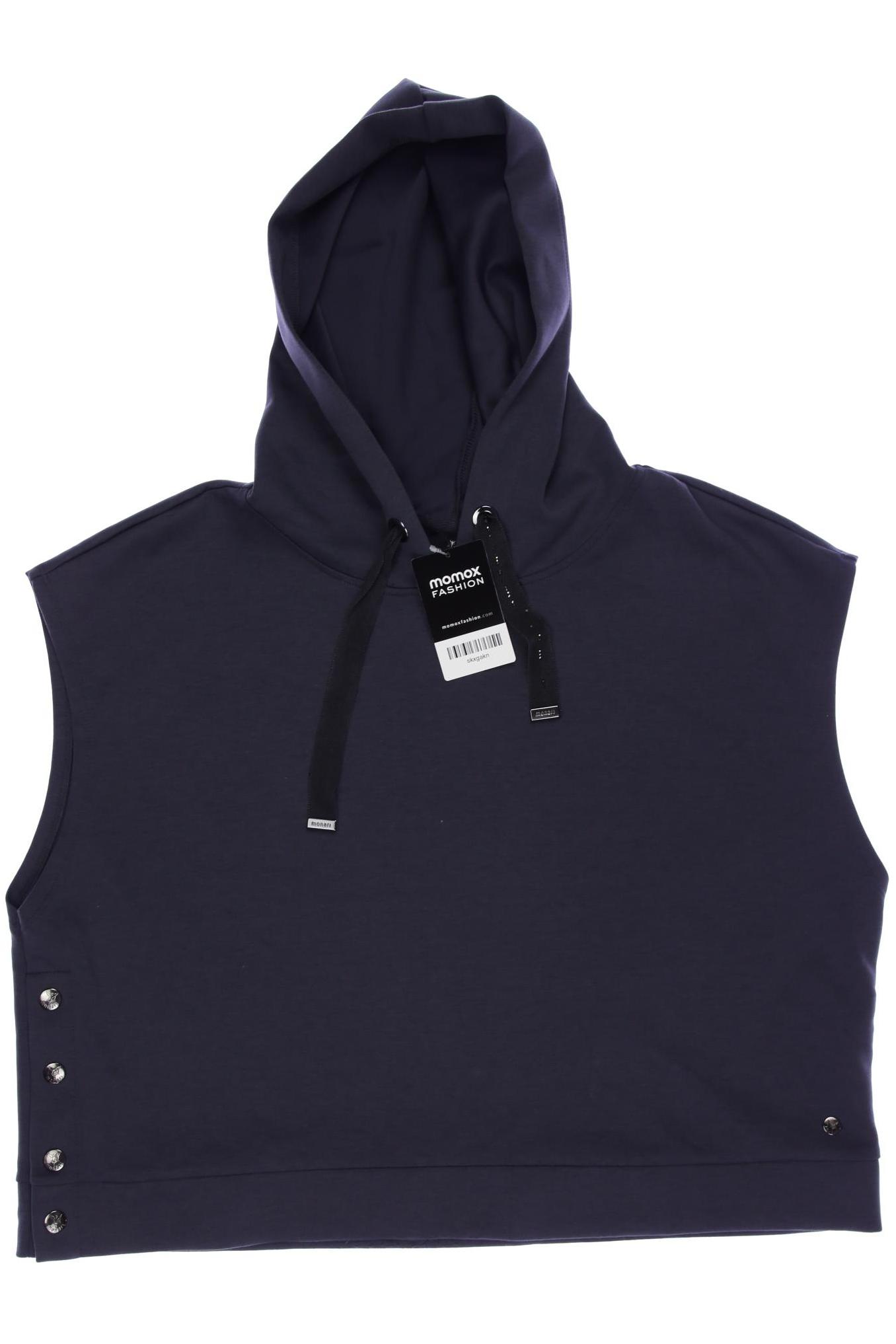 

monari Damen Kapuzenpullover, blau, Gr. 40