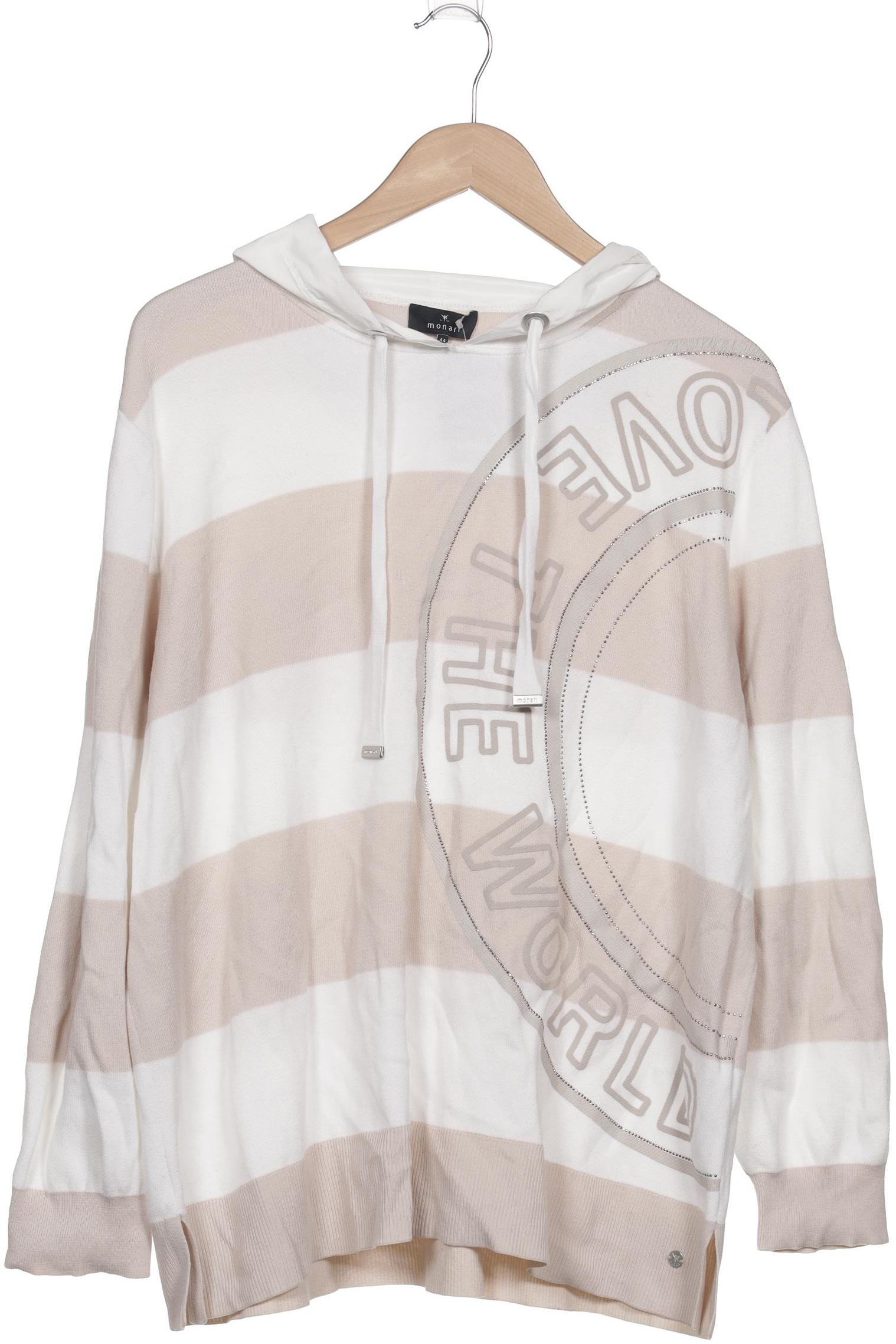 

monari Damen Kapuzenpullover, beige, Gr. 44