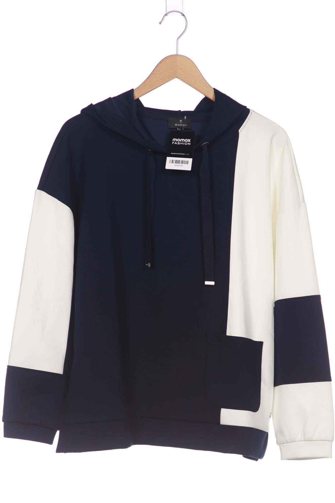 

monari Damen Kapuzenpullover, marineblau, Gr. 44