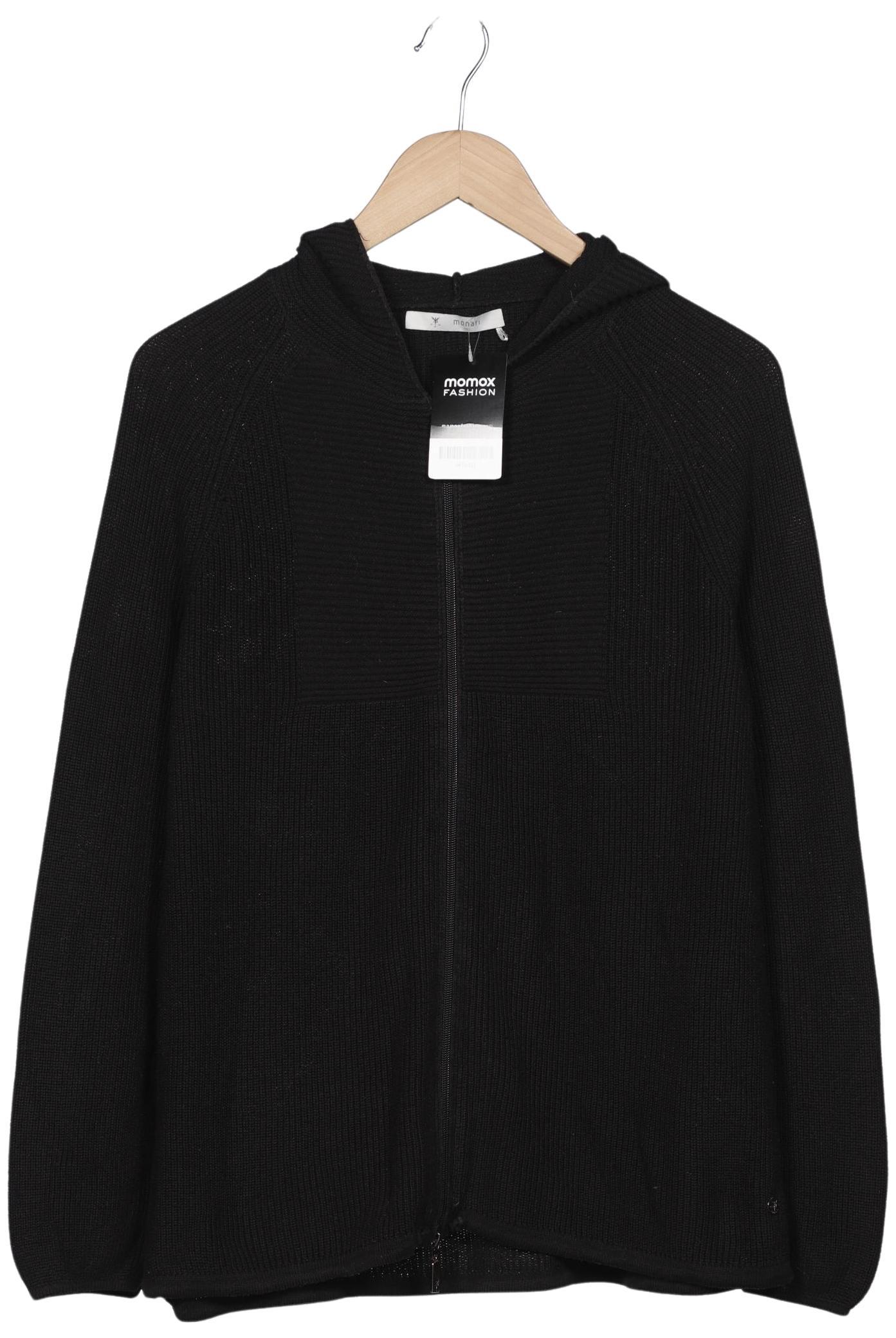 

monari Damen Kapuzenpullover, schwarz, Gr. 40