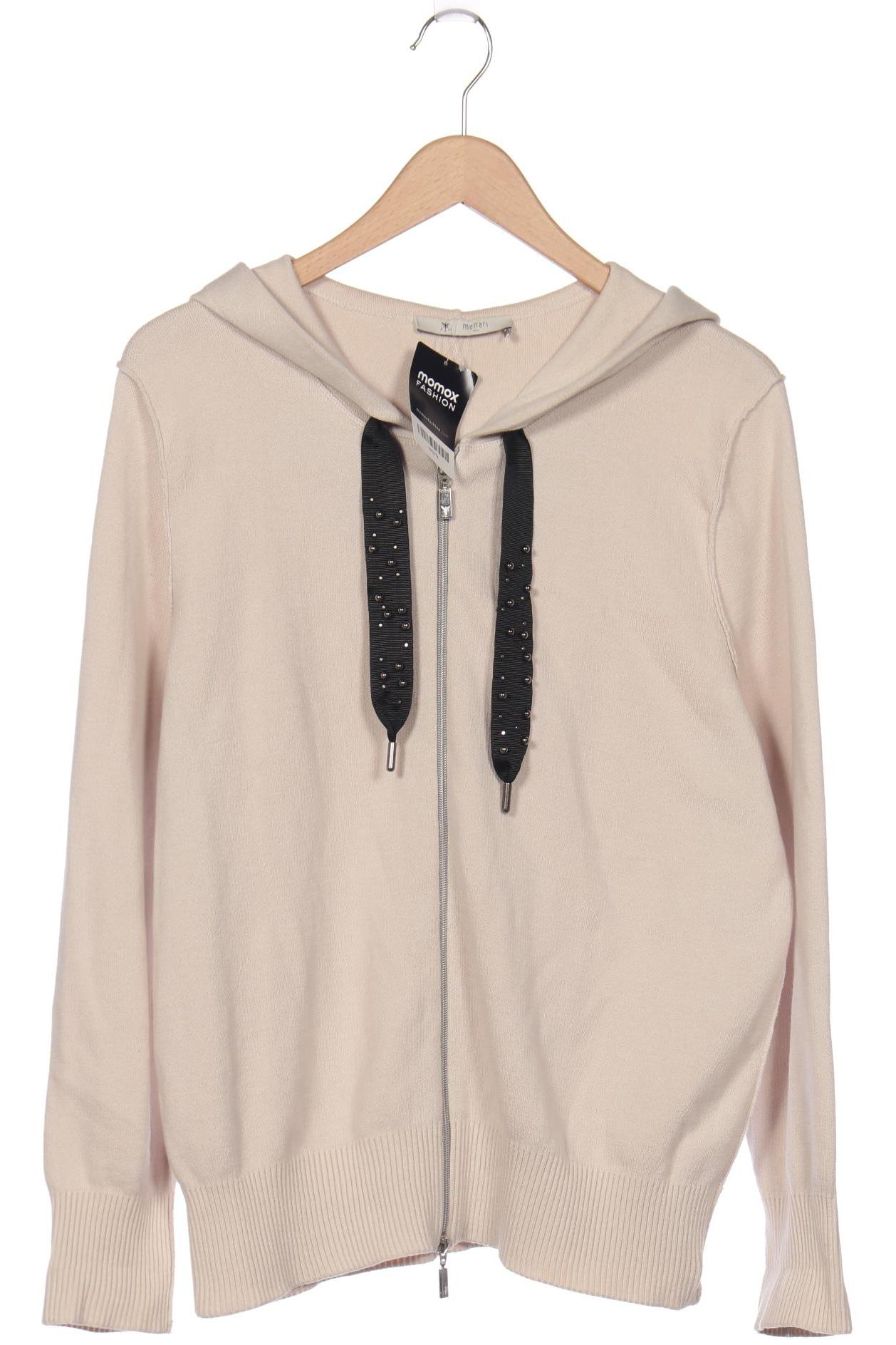 

monari Damen Kapuzenpullover, cremeweiß