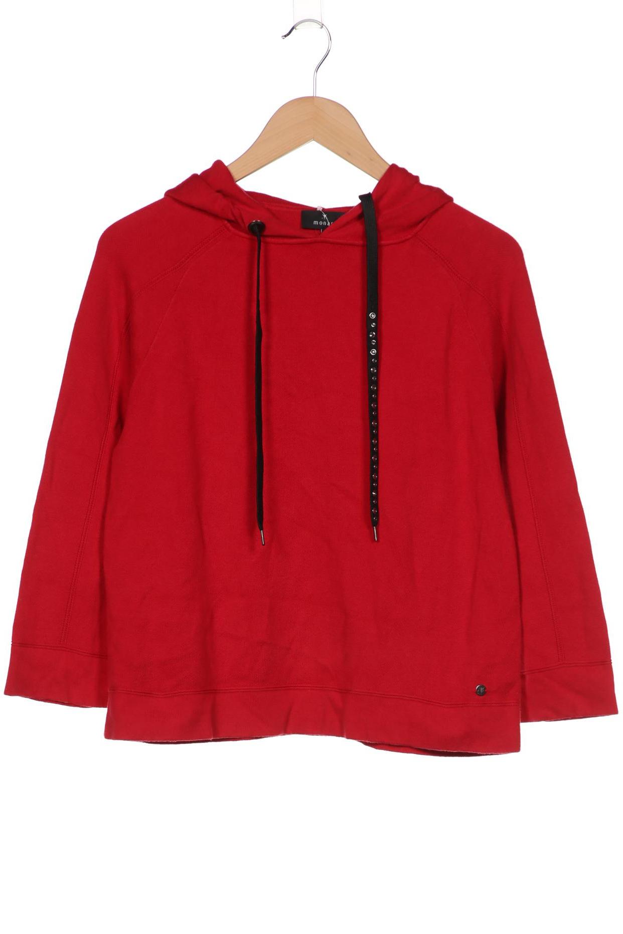 

monari Damen Kapuzenpullover, rot, Gr. 38