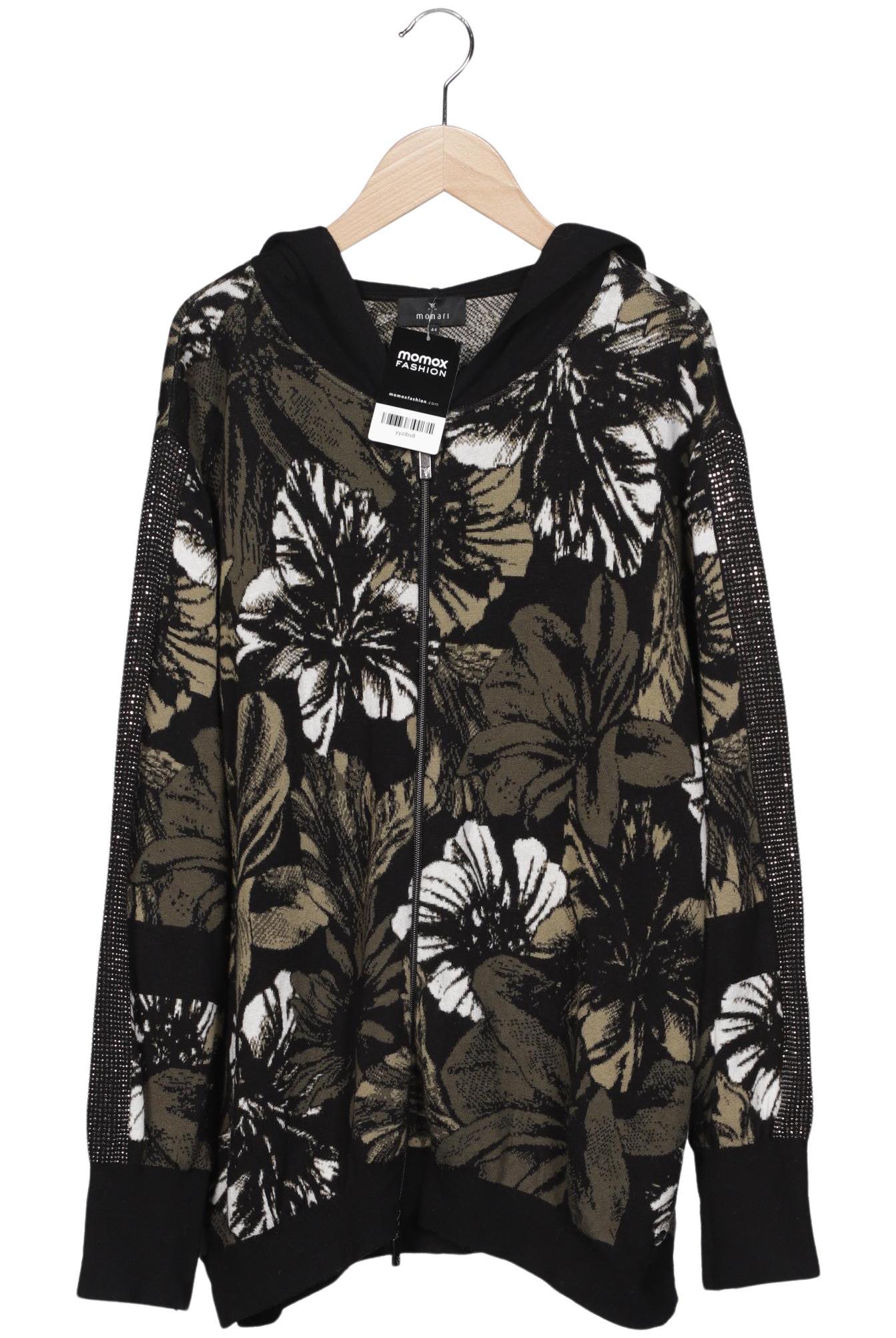 

monari Damen Kapuzenpullover, schwarz, Gr. 44