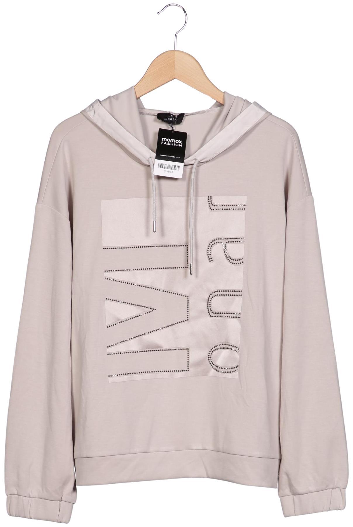 

monari Damen Kapuzenpullover, beige, Gr. 42