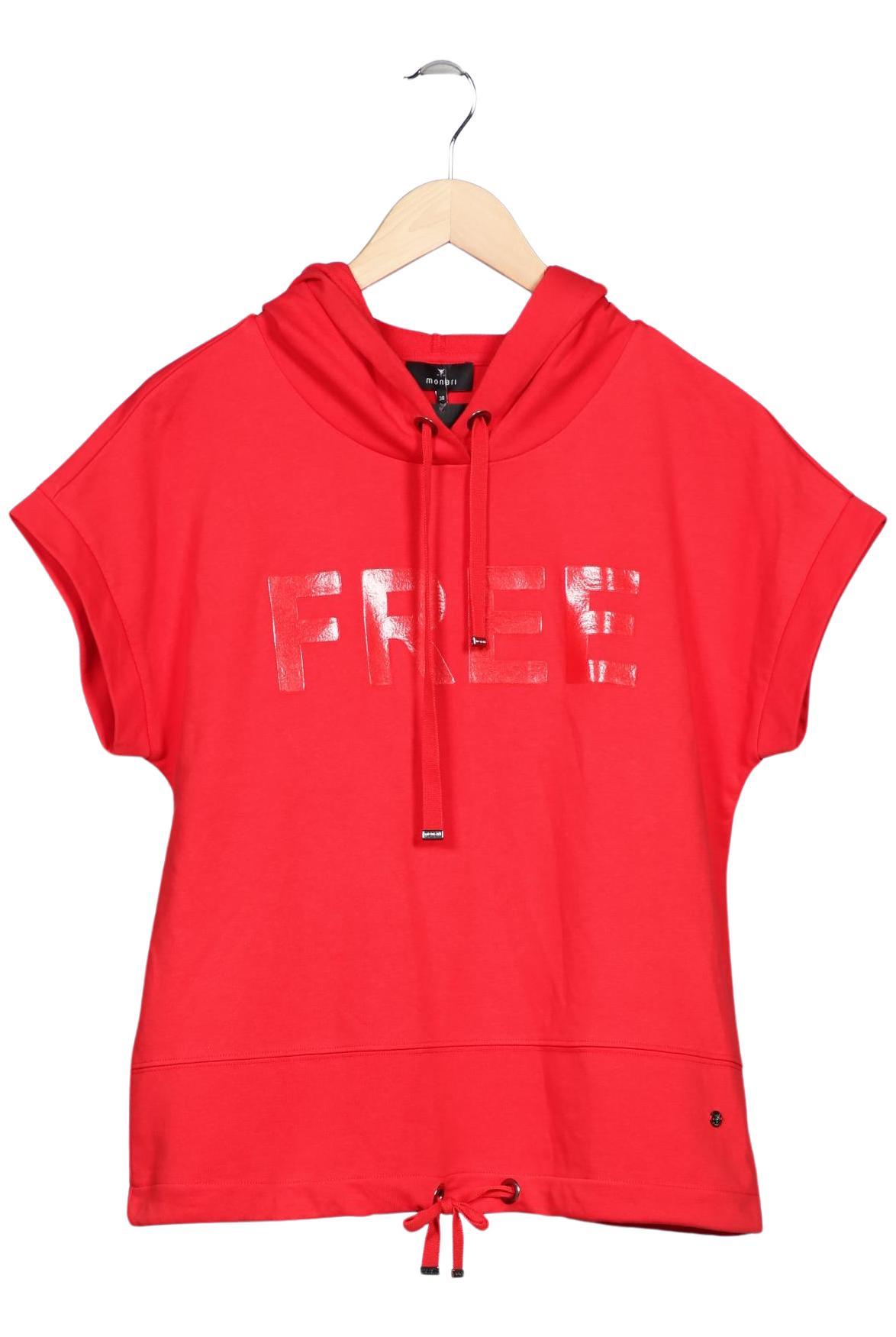 

monari Damen Kapuzenpullover, rot, Gr. 38