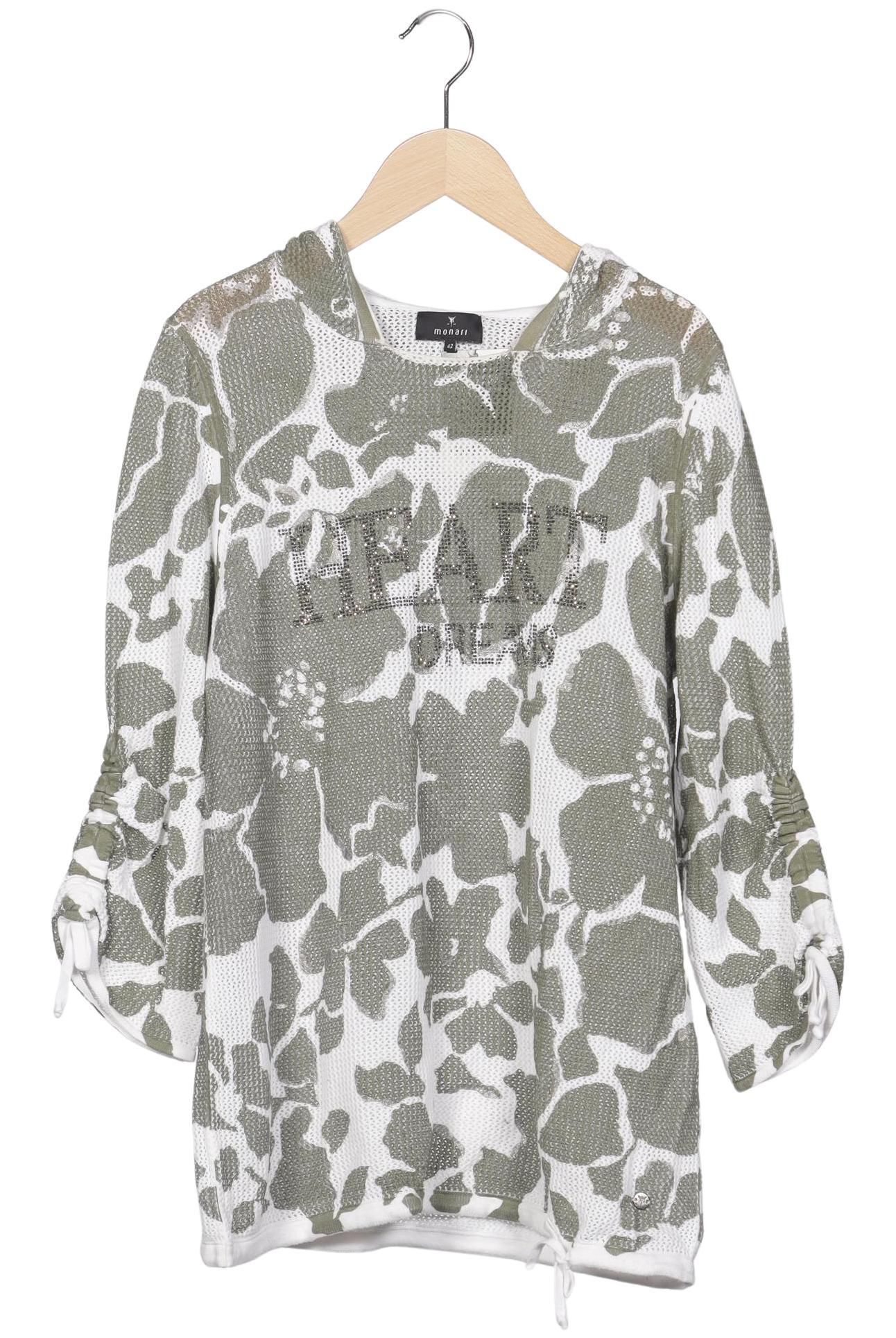 

monari Damen Kapuzenpullover, mehrfarbig, Gr. 42