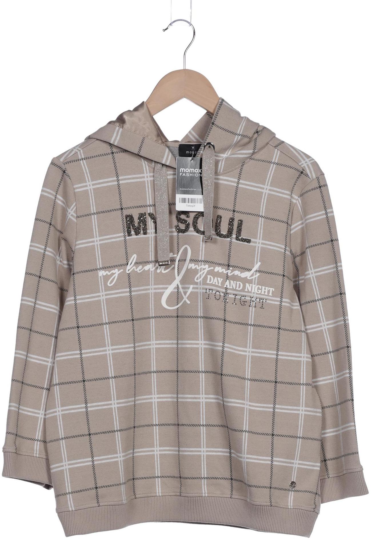 

monari Damen Kapuzenpullover, beige, Gr. 38
