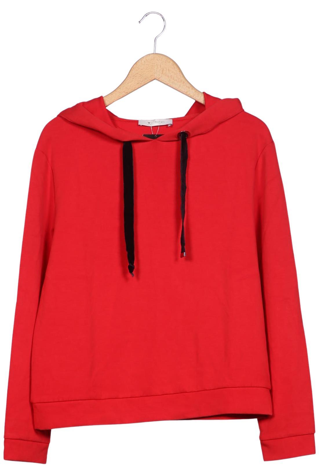 

monari Damen Kapuzenpullover, rot, Gr. 38