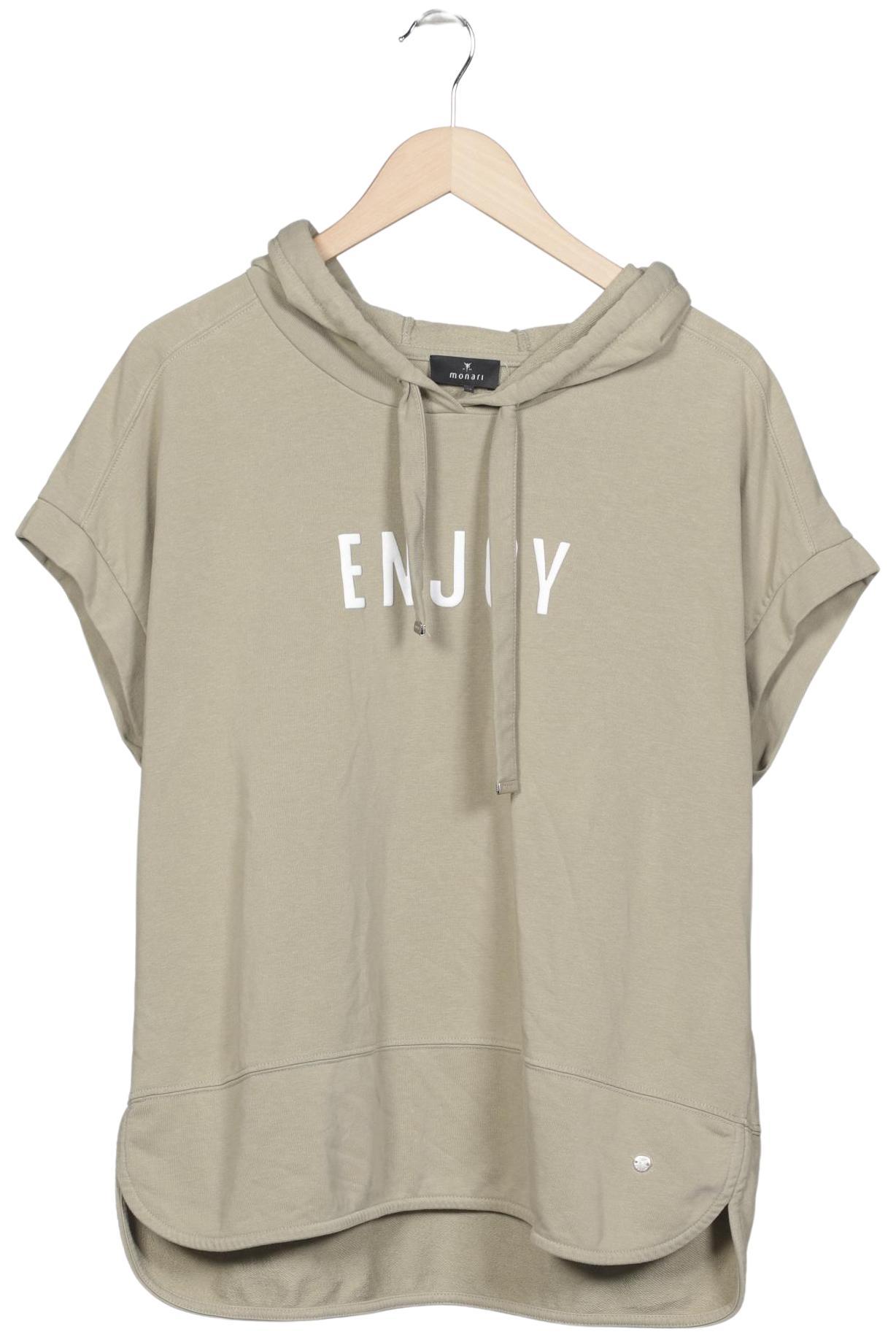 

monari Damen Kapuzenpullover, beige, Gr. 44