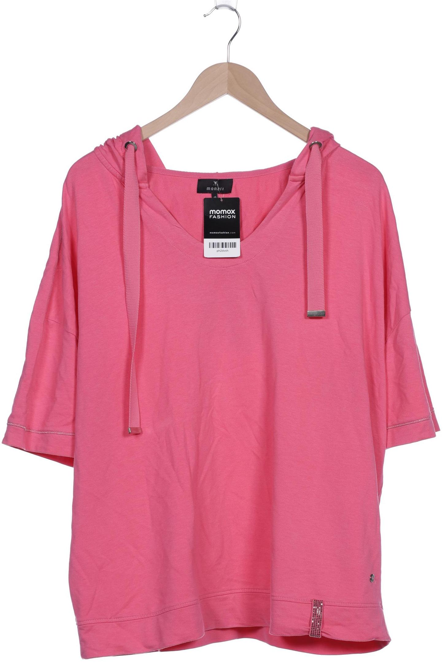 

monari Damen Kapuzenpullover, pink, Gr. 46