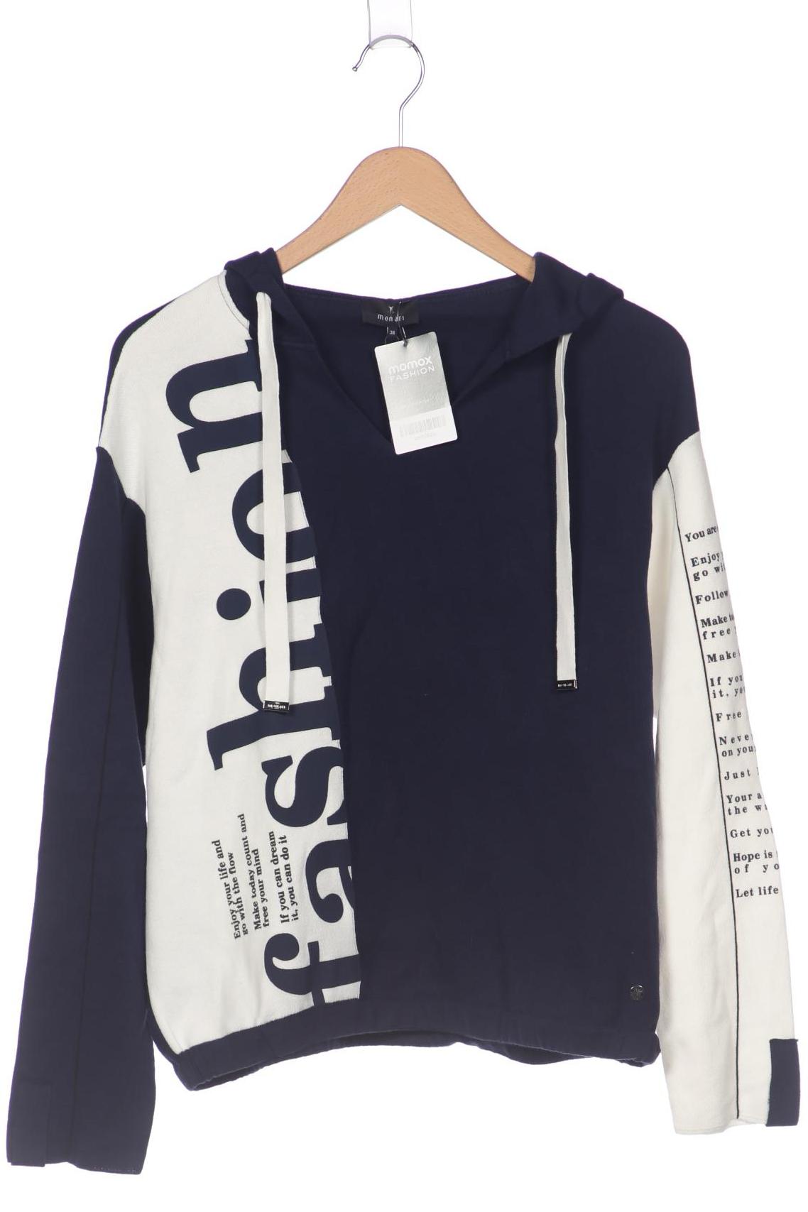 

monari Damen Kapuzenpullover, marineblau, Gr. 38