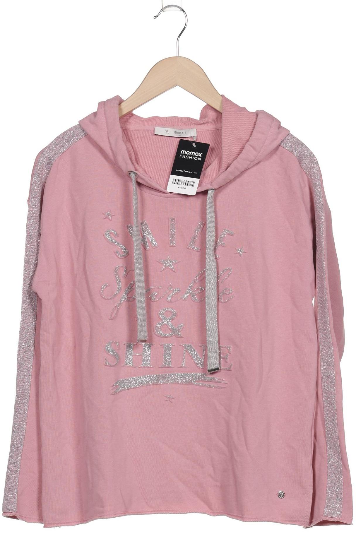 

monari Damen Kapuzenpullover, pink, Gr. 44