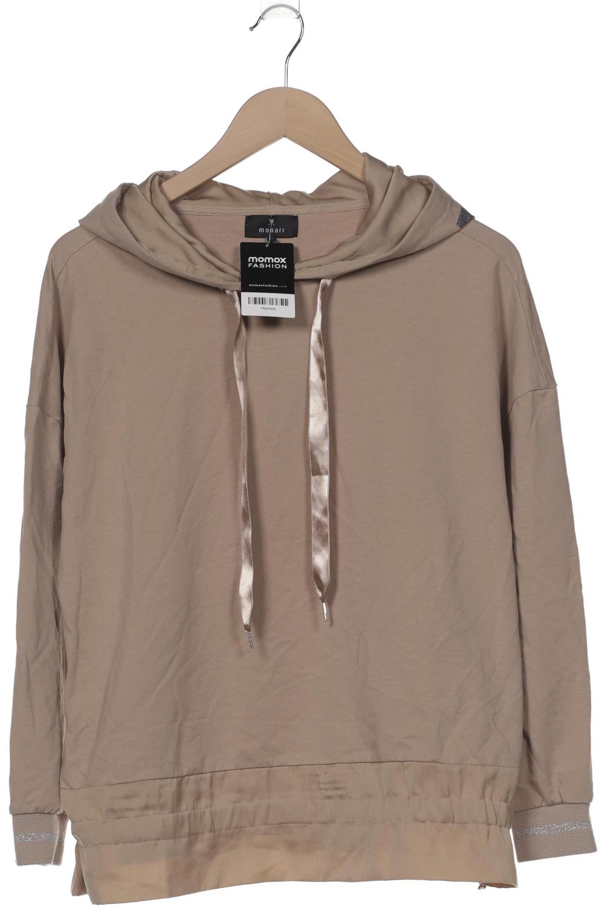 

monari Damen Kapuzenpullover, beige, Gr. 42