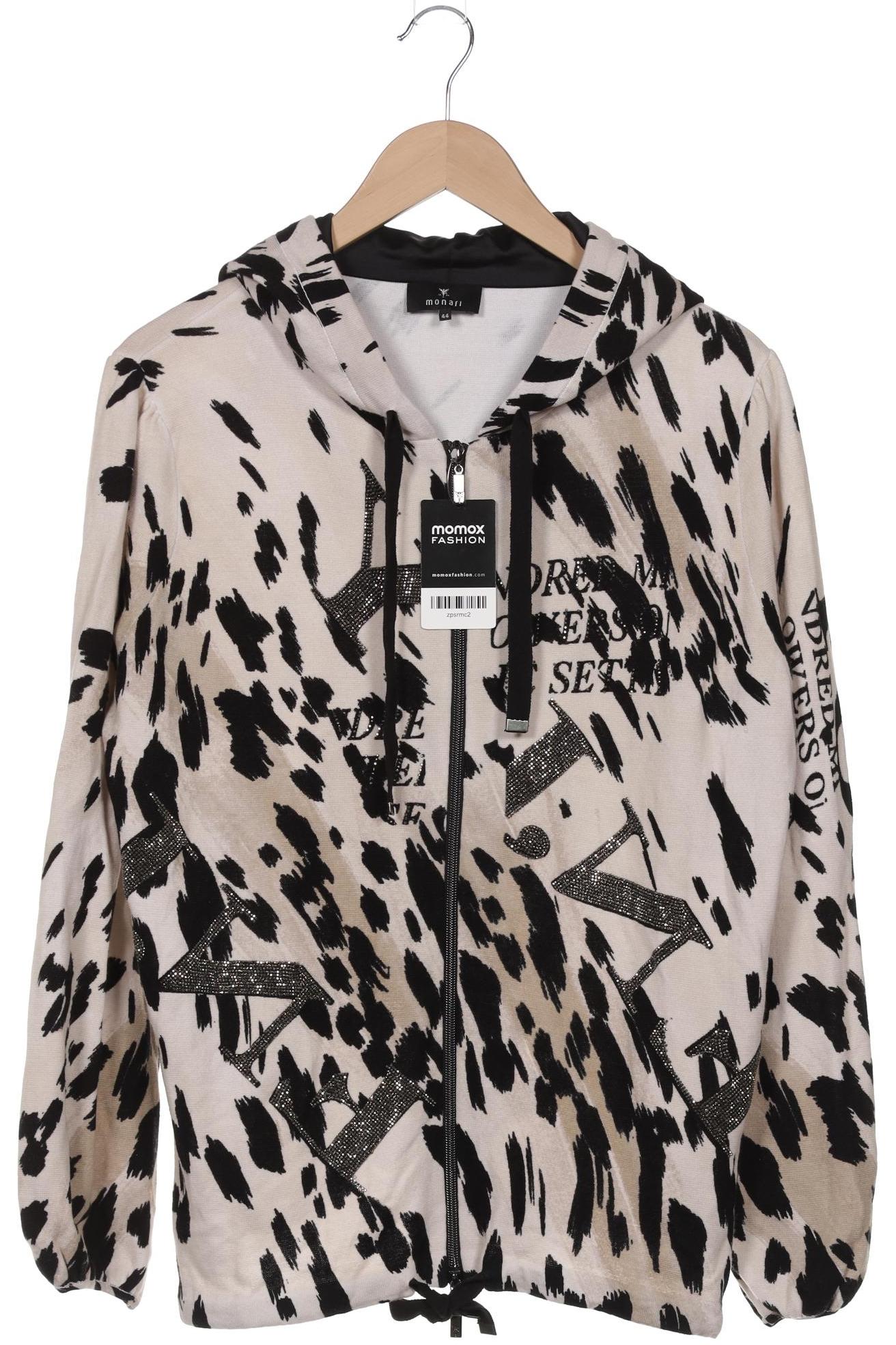 

monari Damen Kapuzenpullover, beige, Gr. 44