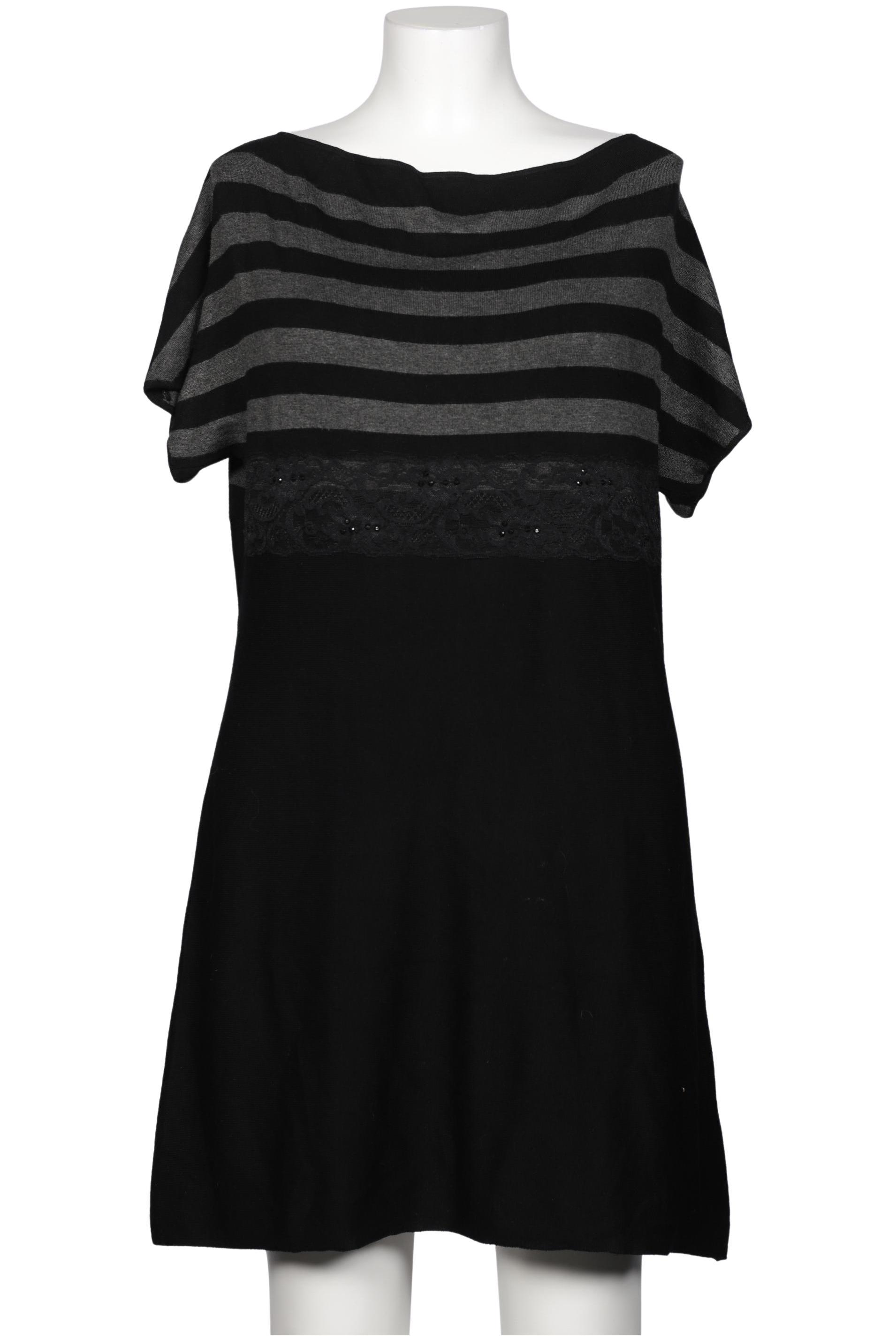 

monari Damen Kleid, schwarz, Gr. 46