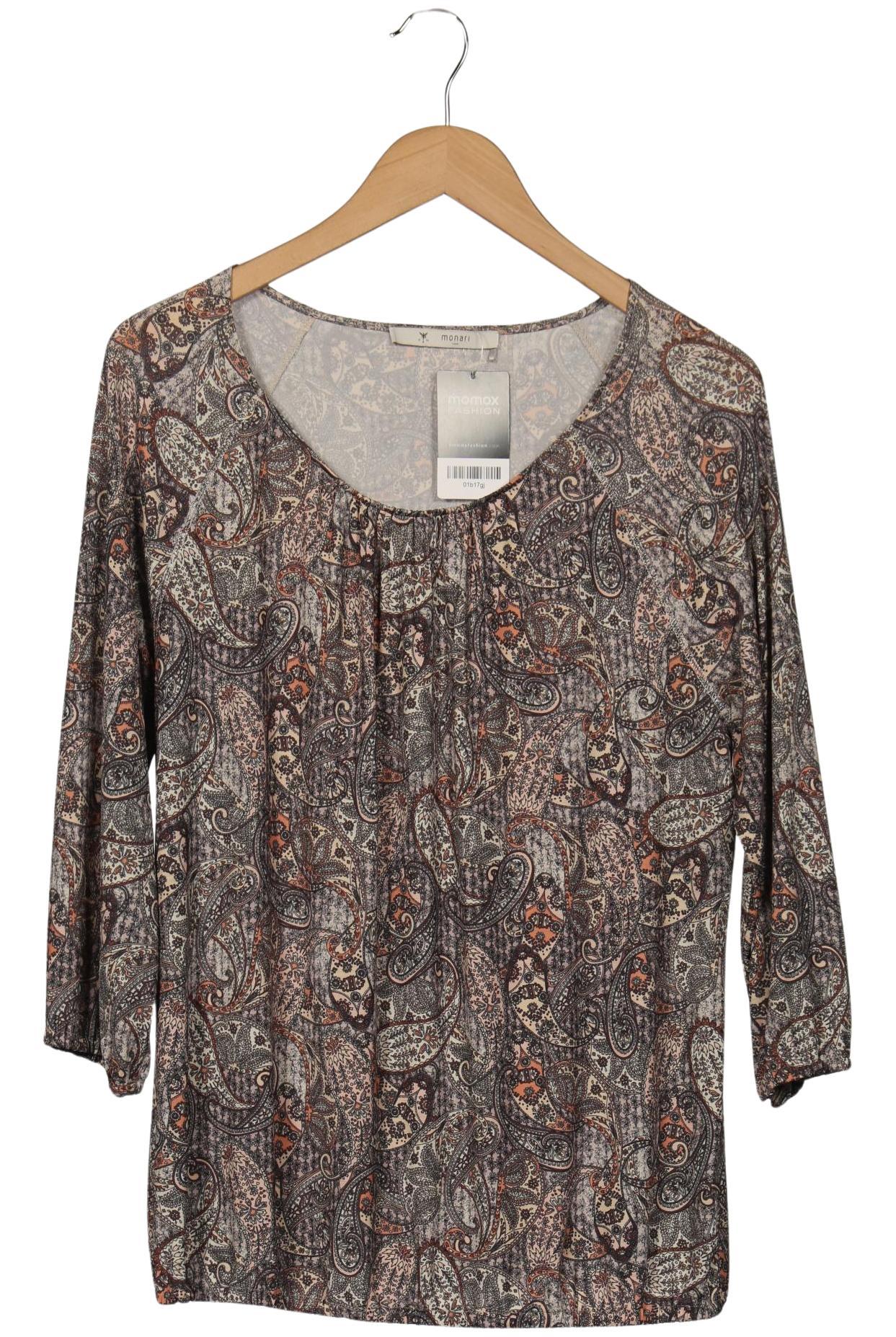 

monari Damen Langarmshirt, hellgrün, Gr. 44