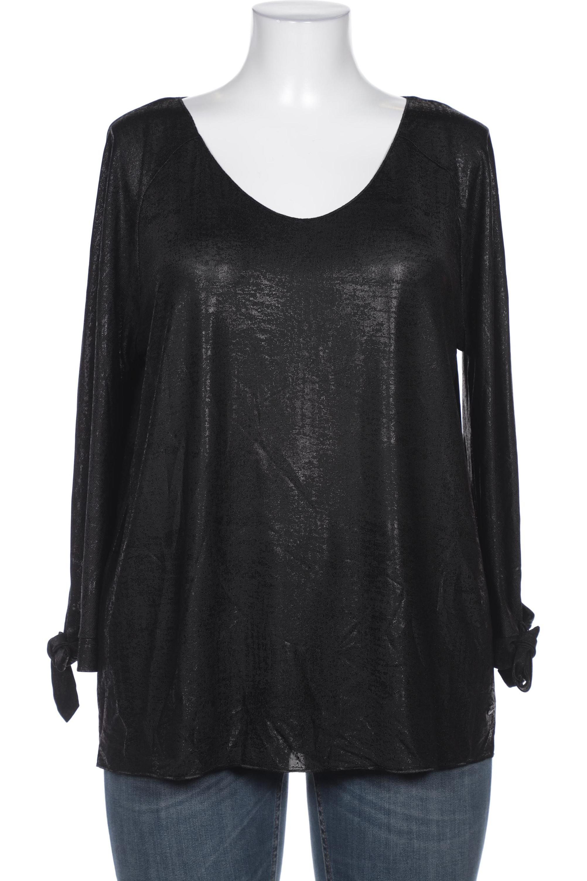 

monari Damen Langarmshirt, schwarz, Gr. 46