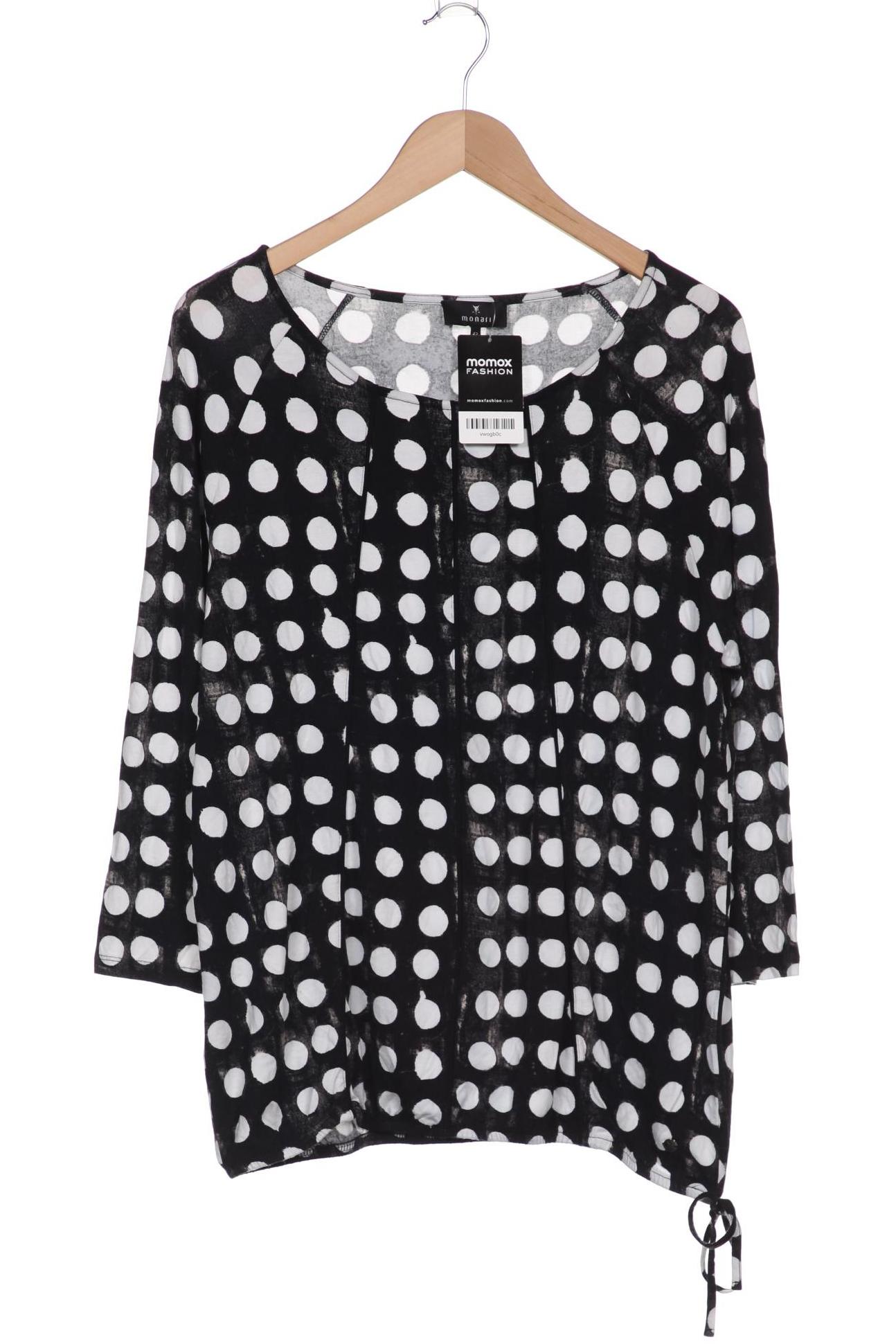 

monari Damen Langarmshirt, schwarz