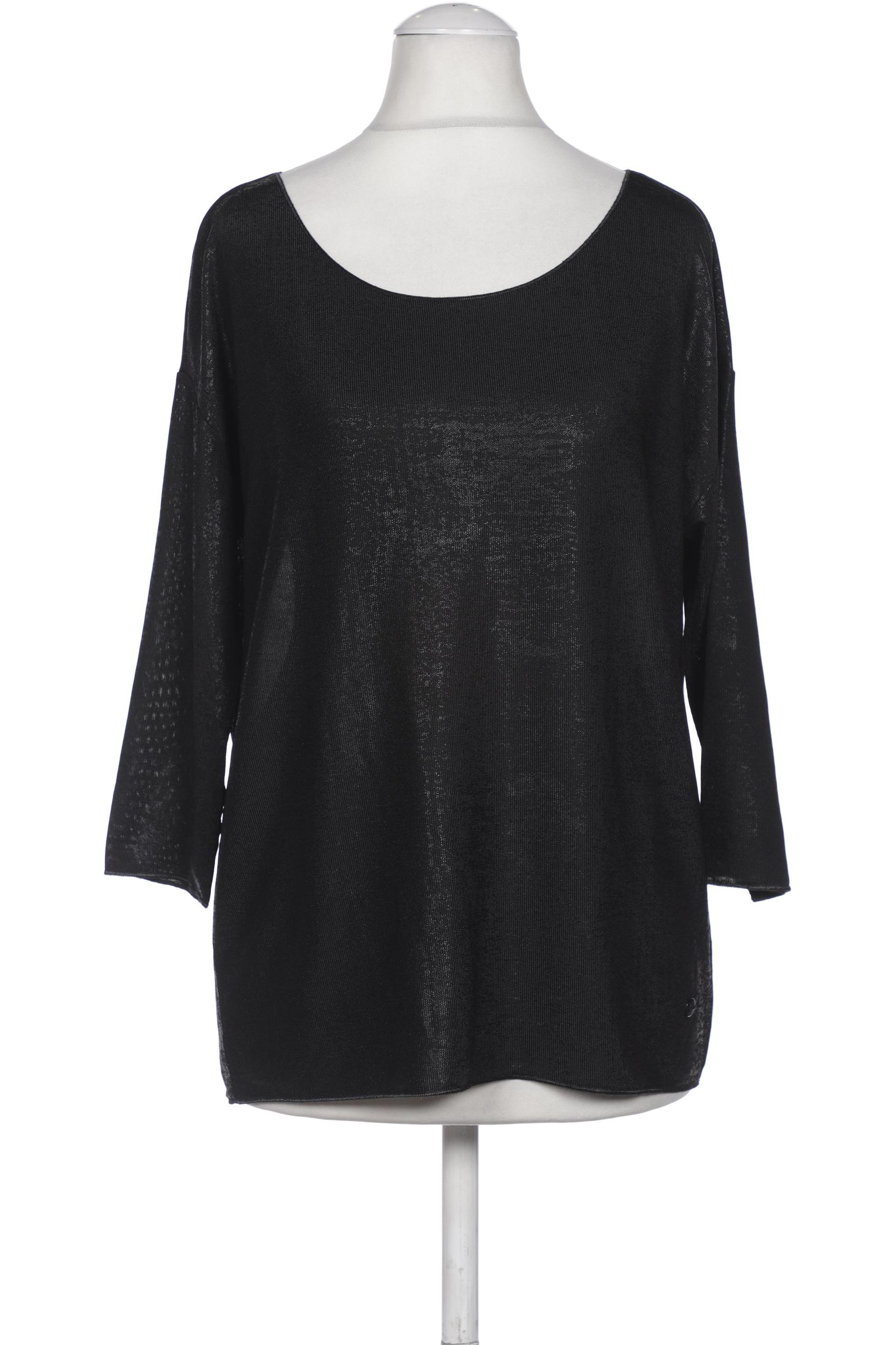 

monari Damen Langarmshirt, schwarz, Gr. 34