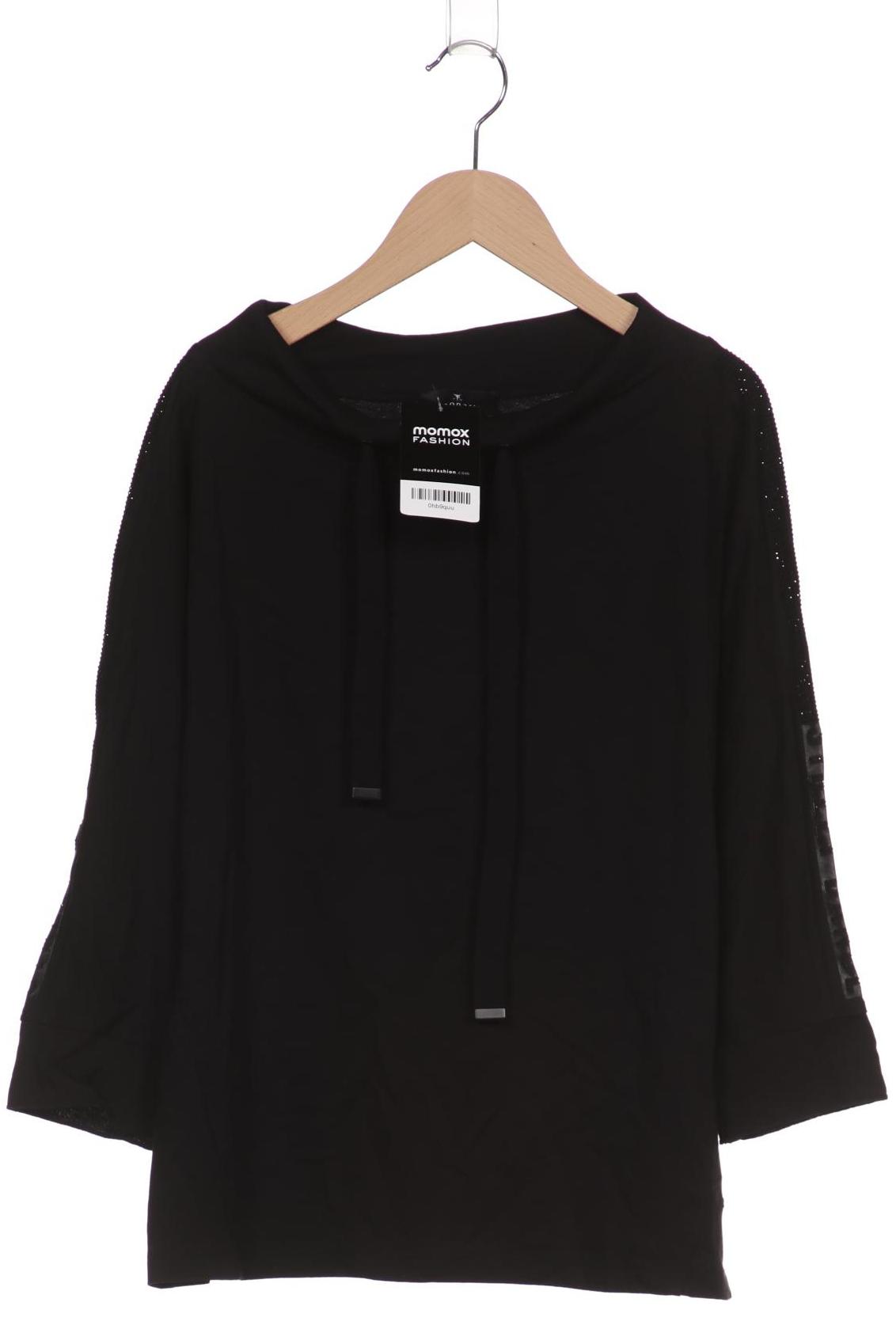 

monari Damen Langarmshirt, schwarz