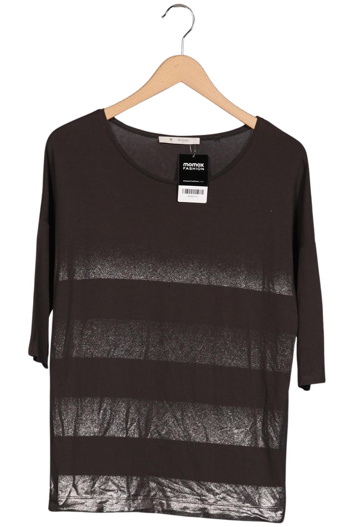 

monari Damen Langarmshirt, grau, Gr. 38