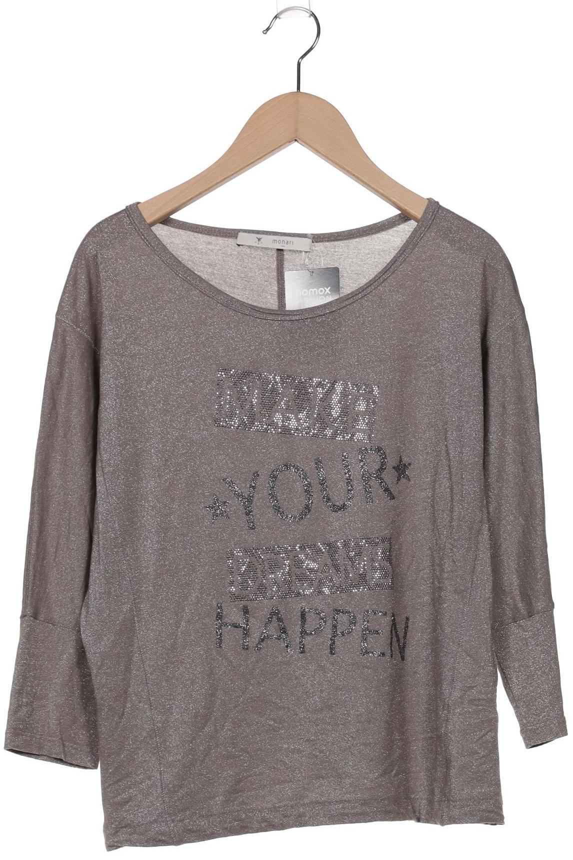 

monari Damen Langarmshirt, grau