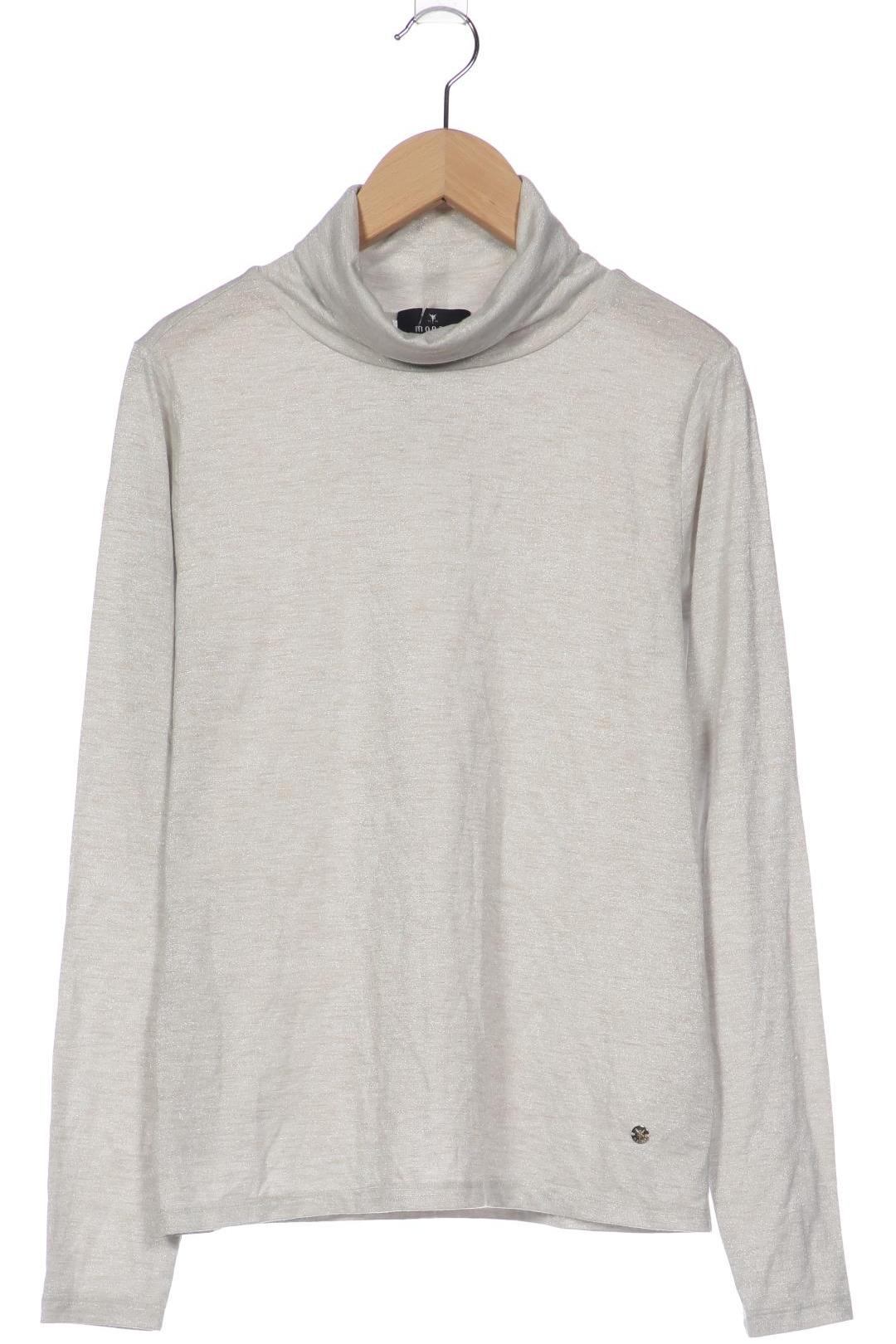 

monari Damen Langarmshirt, cremeweiß, Gr. 36