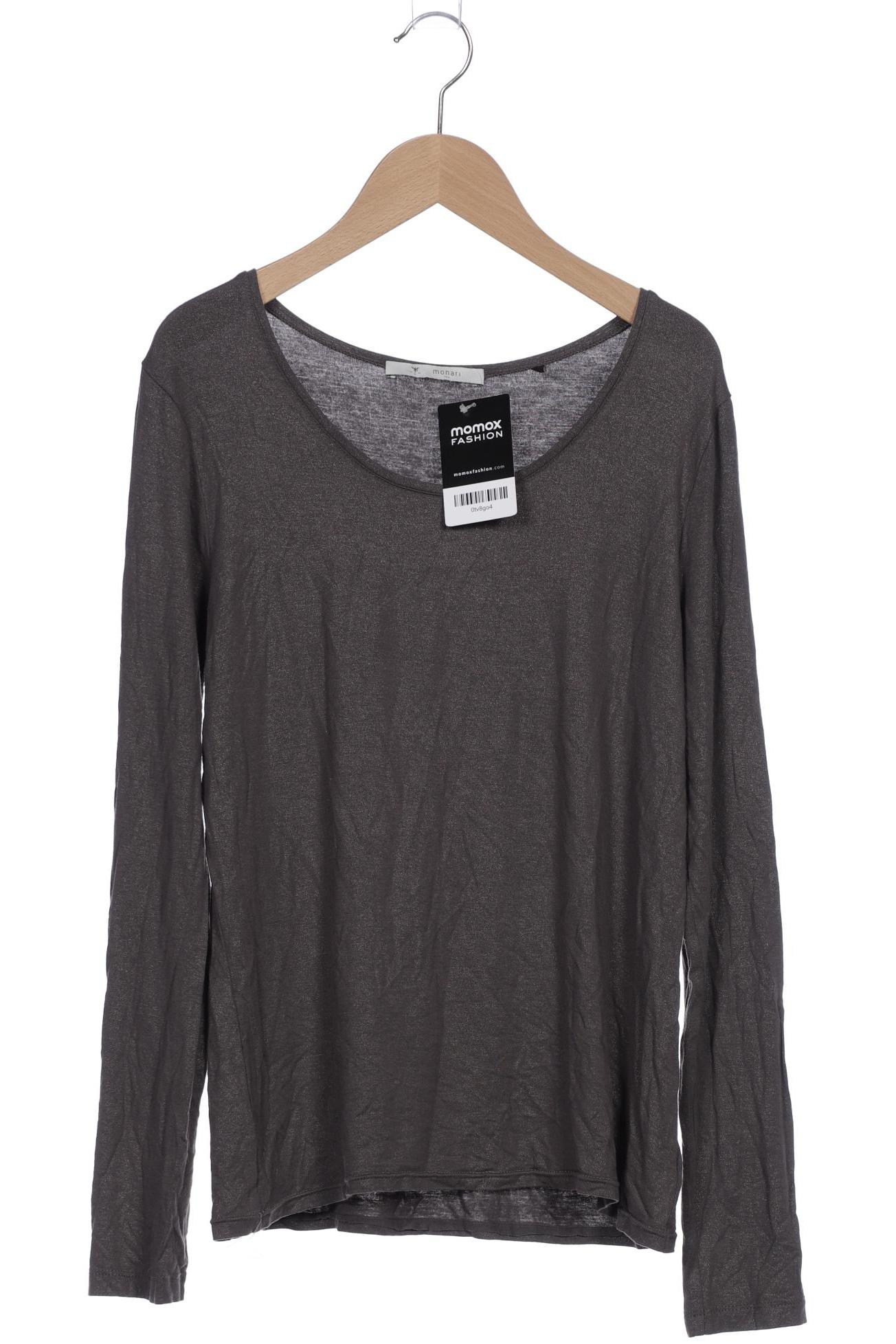 

monari Damen Langarmshirt, grau