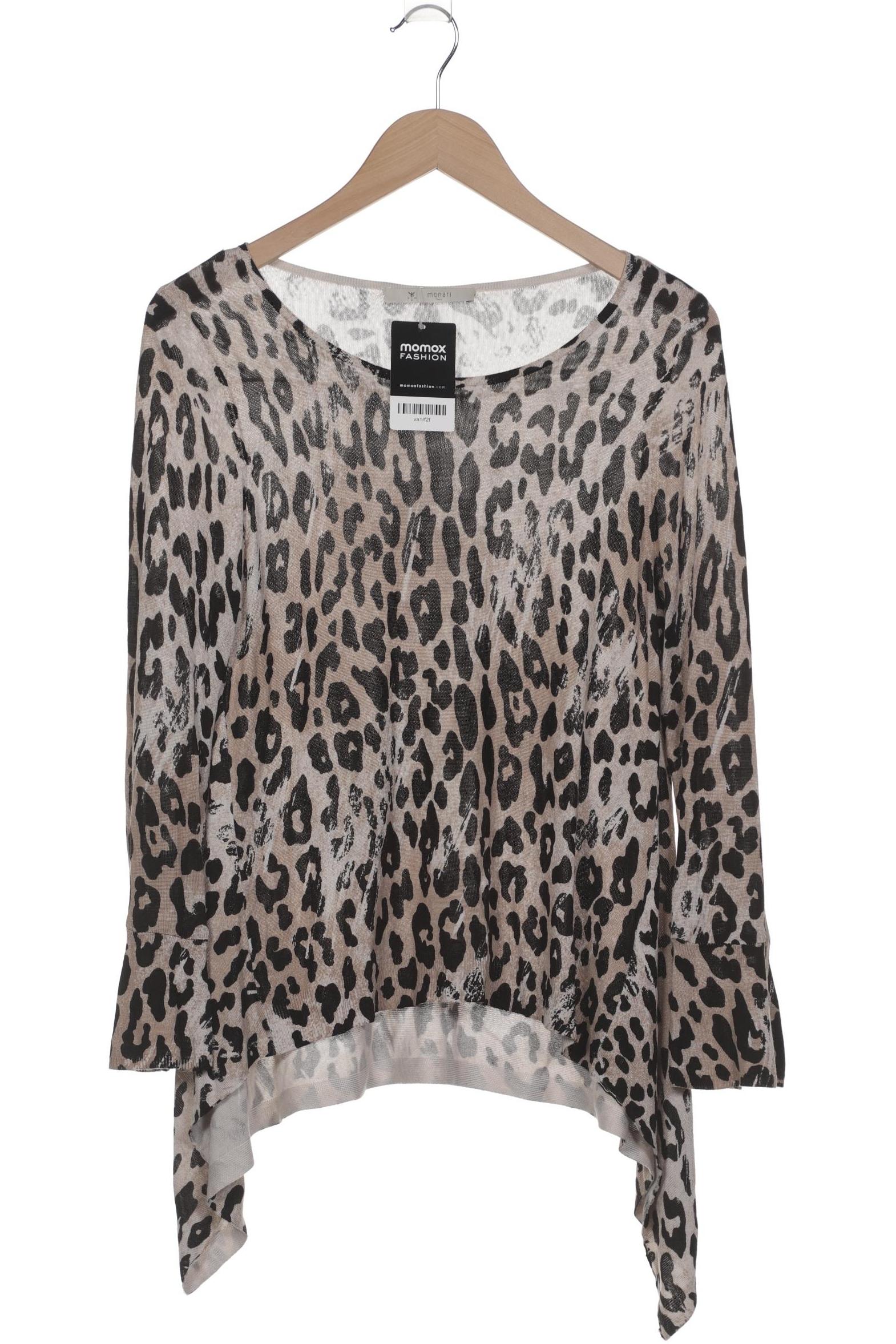 

monari Damen Langarmshirt, beige, Gr. 38