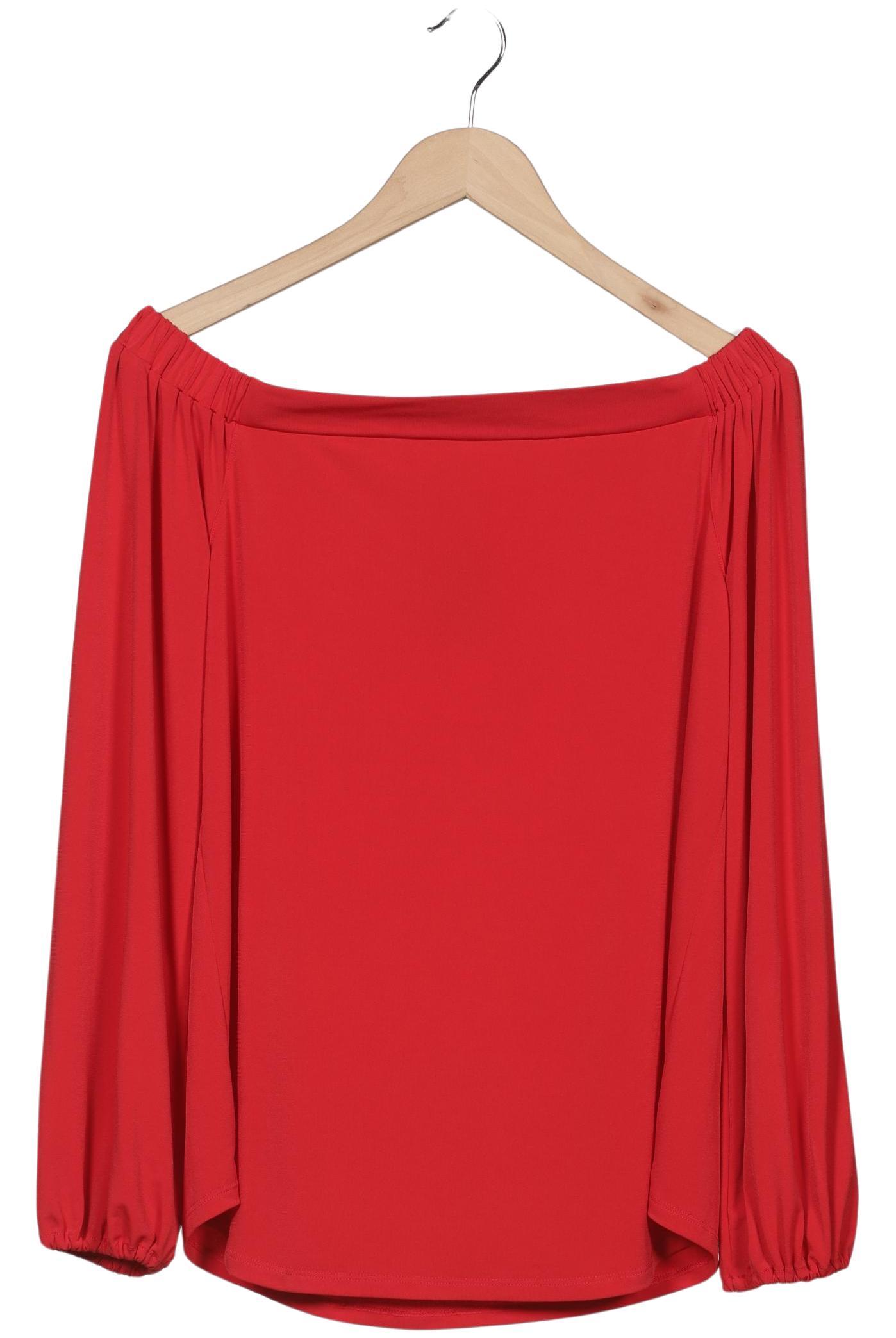 

monari Damen Langarmshirt, rot, Gr. 48