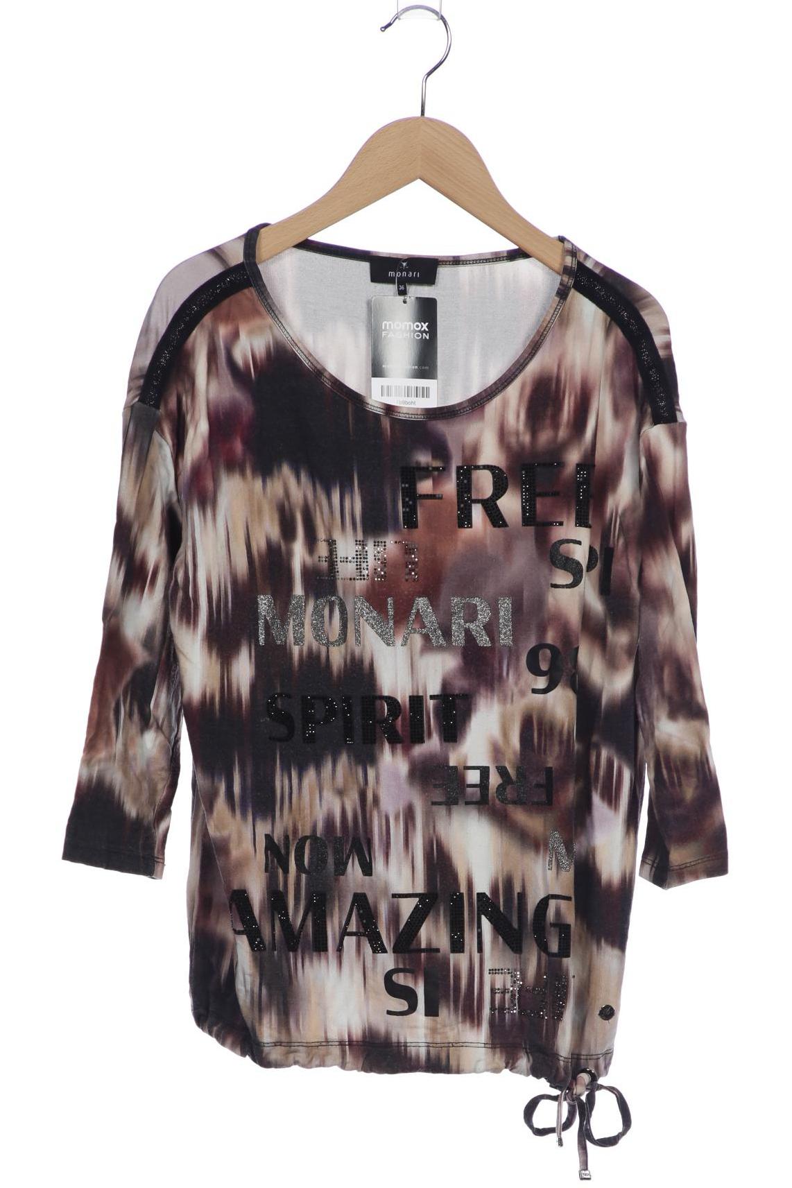

monari Damen Langarmshirt, mehrfarbig, Gr. 36