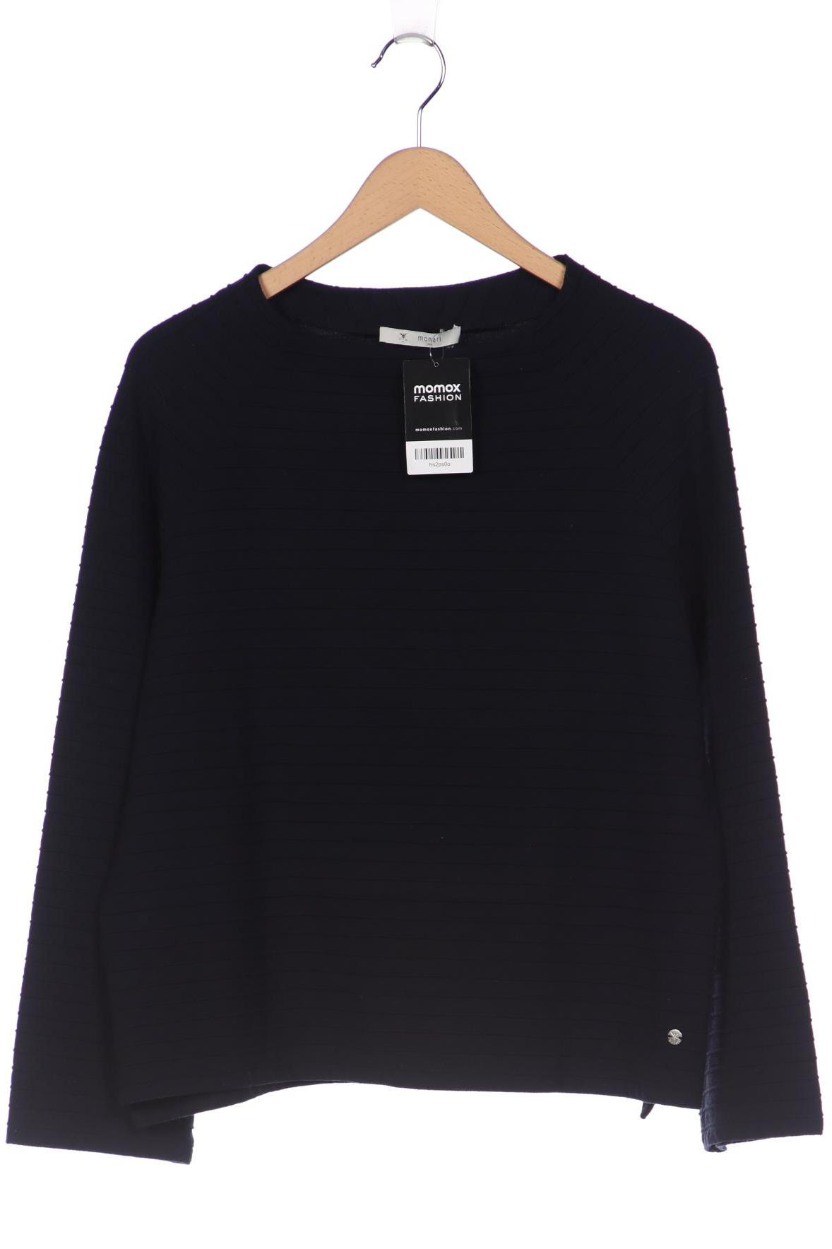 

monari Damen Langarmshirt, marineblau