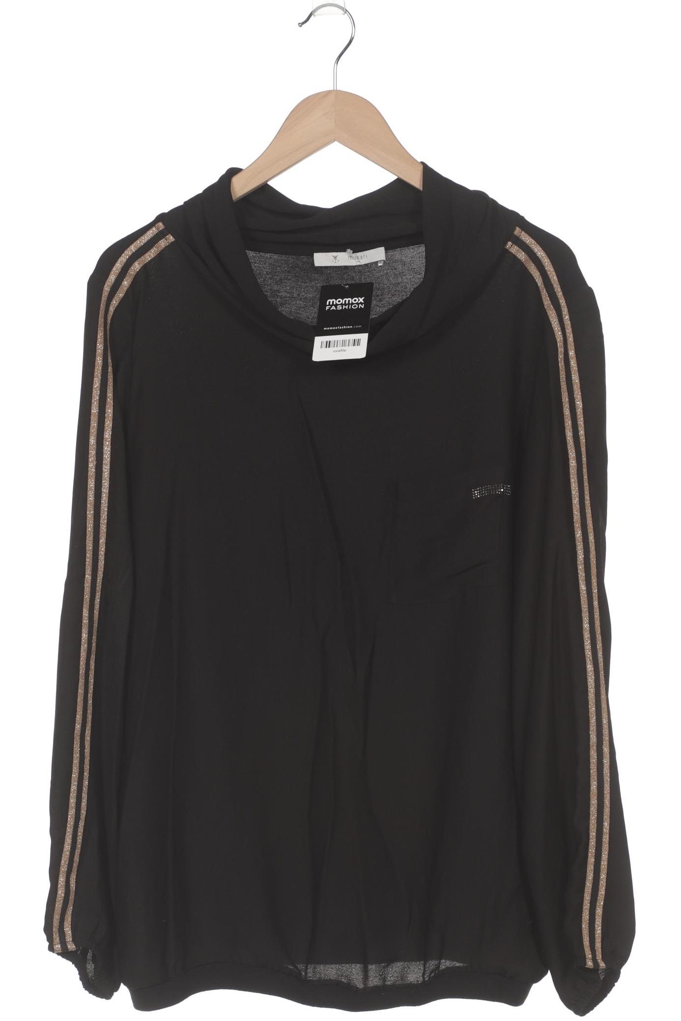 

monari Damen Langarmshirt, schwarz, Gr. 46
