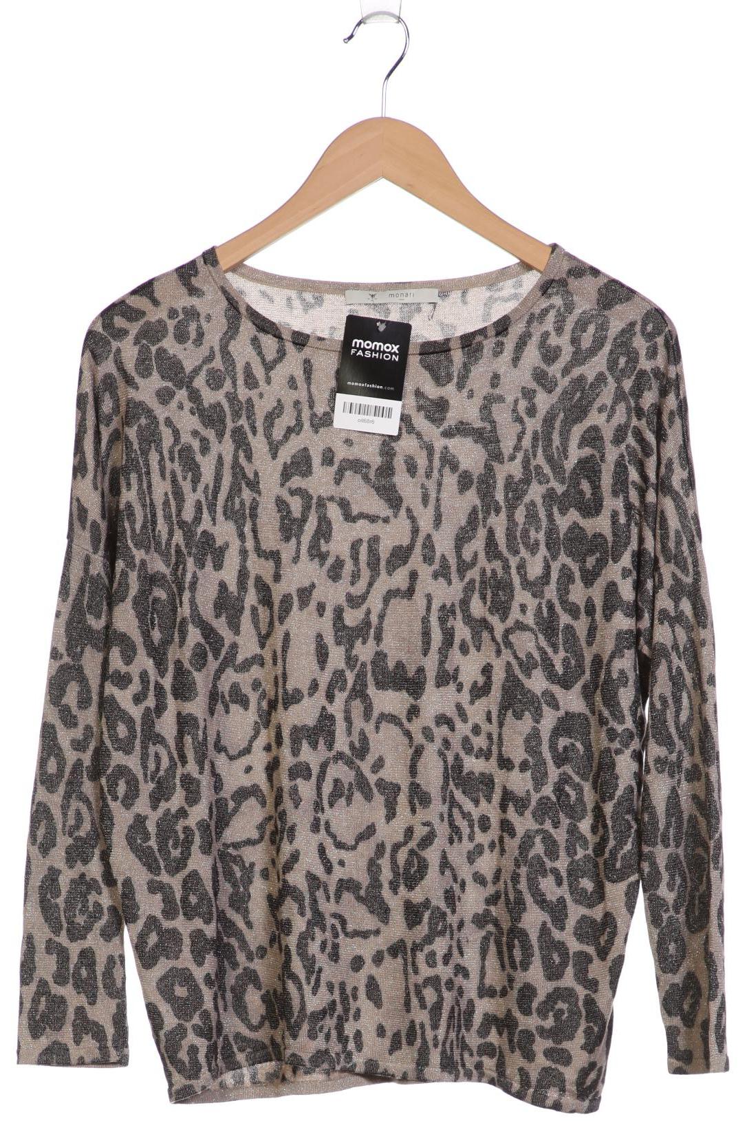 

monari Damen Langarmshirt, beige, Gr. 48