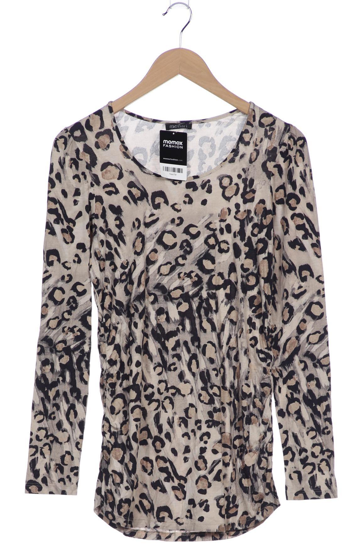 

monari Damen Langarmshirt, beige, Gr. 38