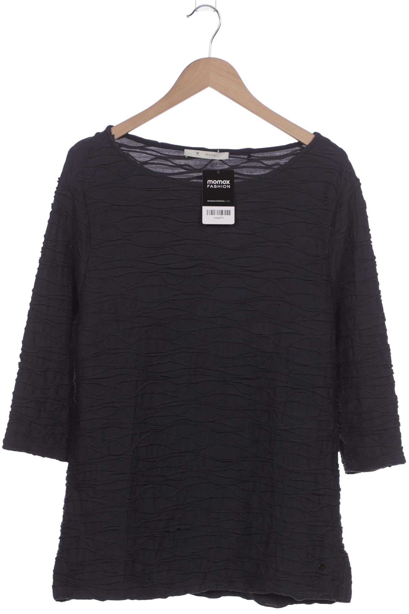 

monari Damen Langarmshirt, marineblau, Gr. 46