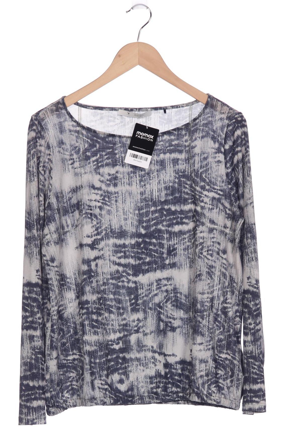 

monari Damen Langarmshirt, marineblau, Gr. 40