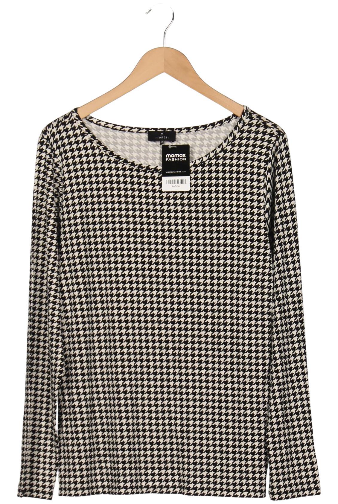 

monari Damen Langarmshirt, schwarz, Gr. 44