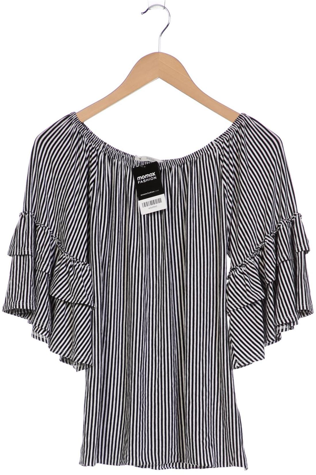 

monari Damen Langarmshirt, schwarz, Gr. 38