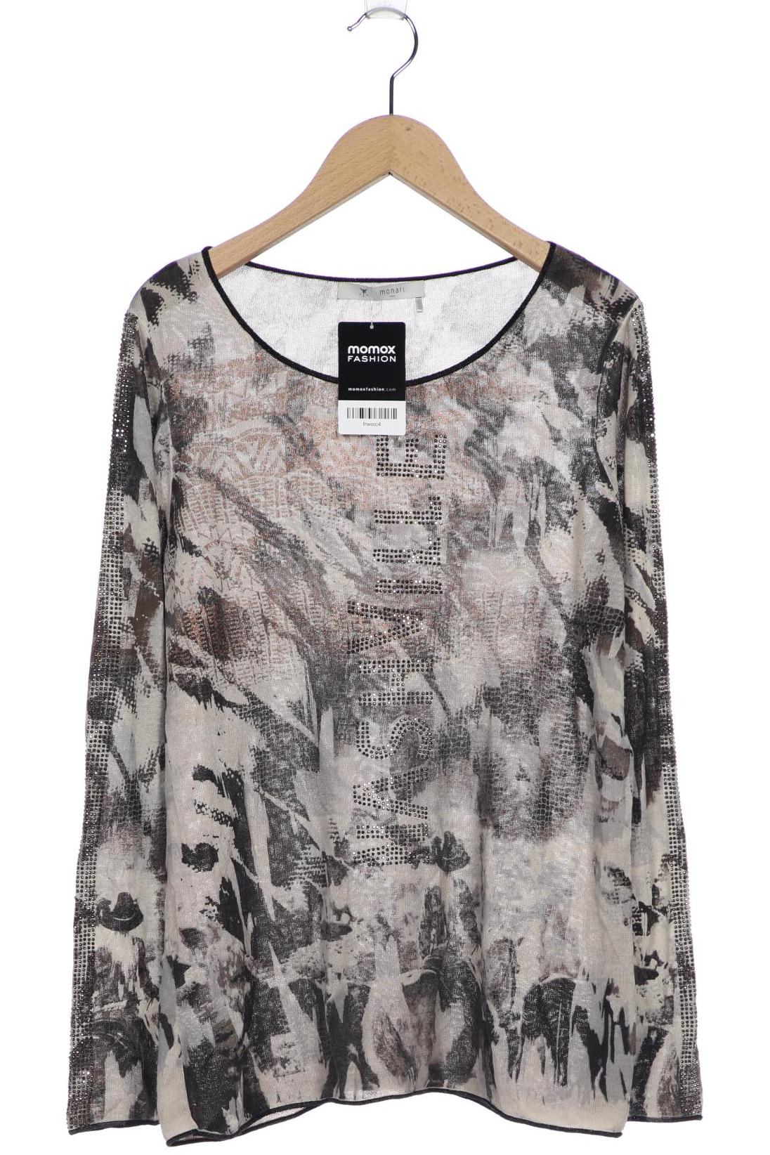 

monari Damen Langarmshirt, grau